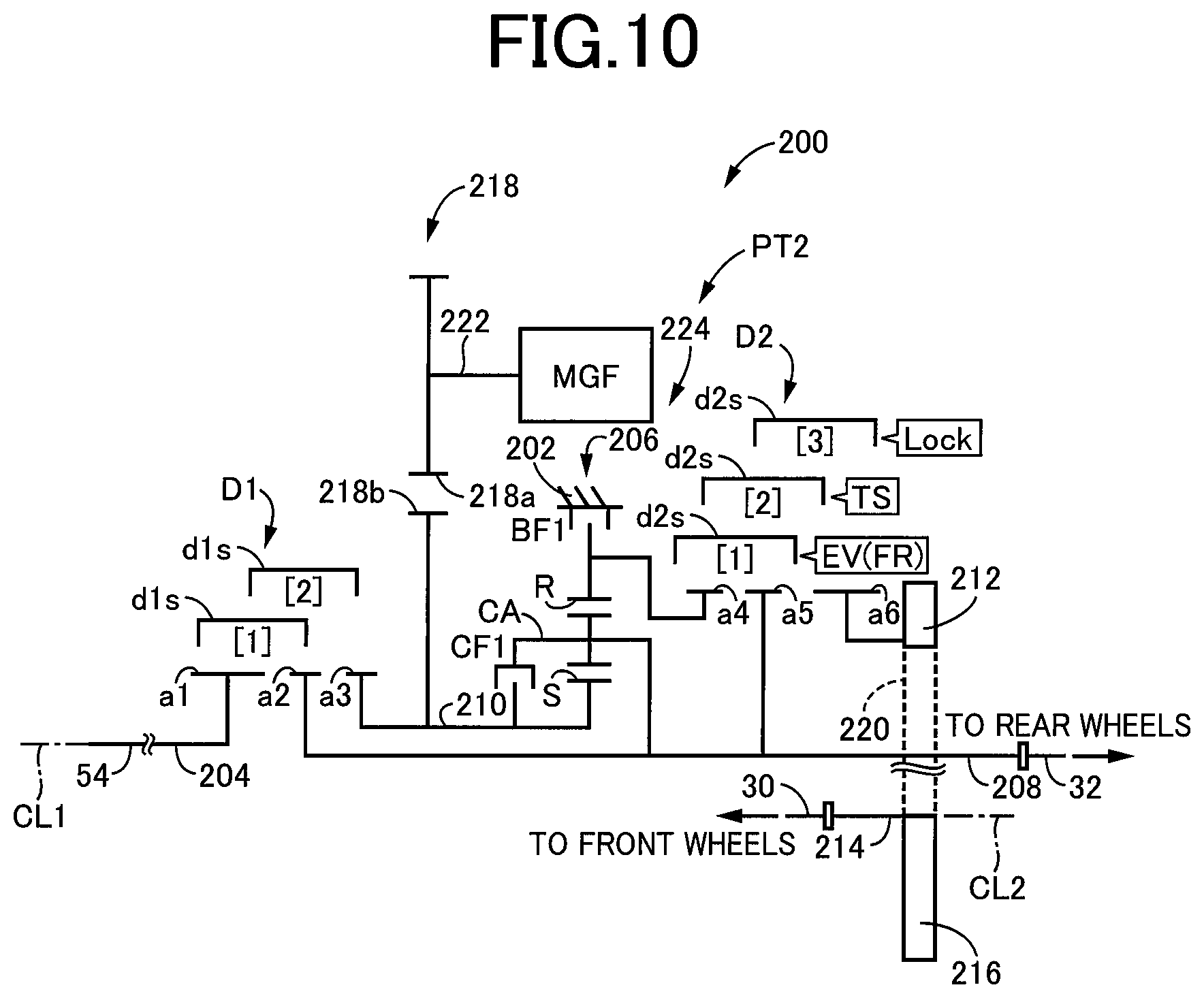 Patent US12157364 Figure 10 – Driving apparatus for vehicle