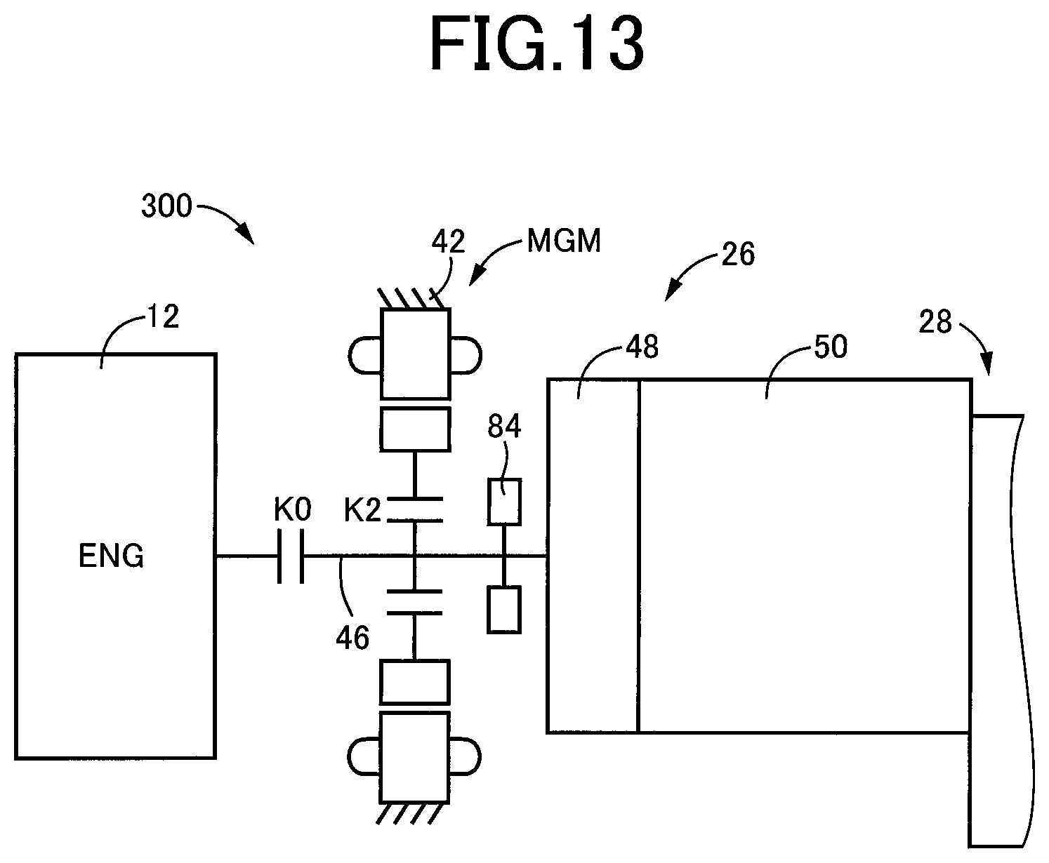 Patent US12157364 Figure 13 – Driving apparatus for vehicle