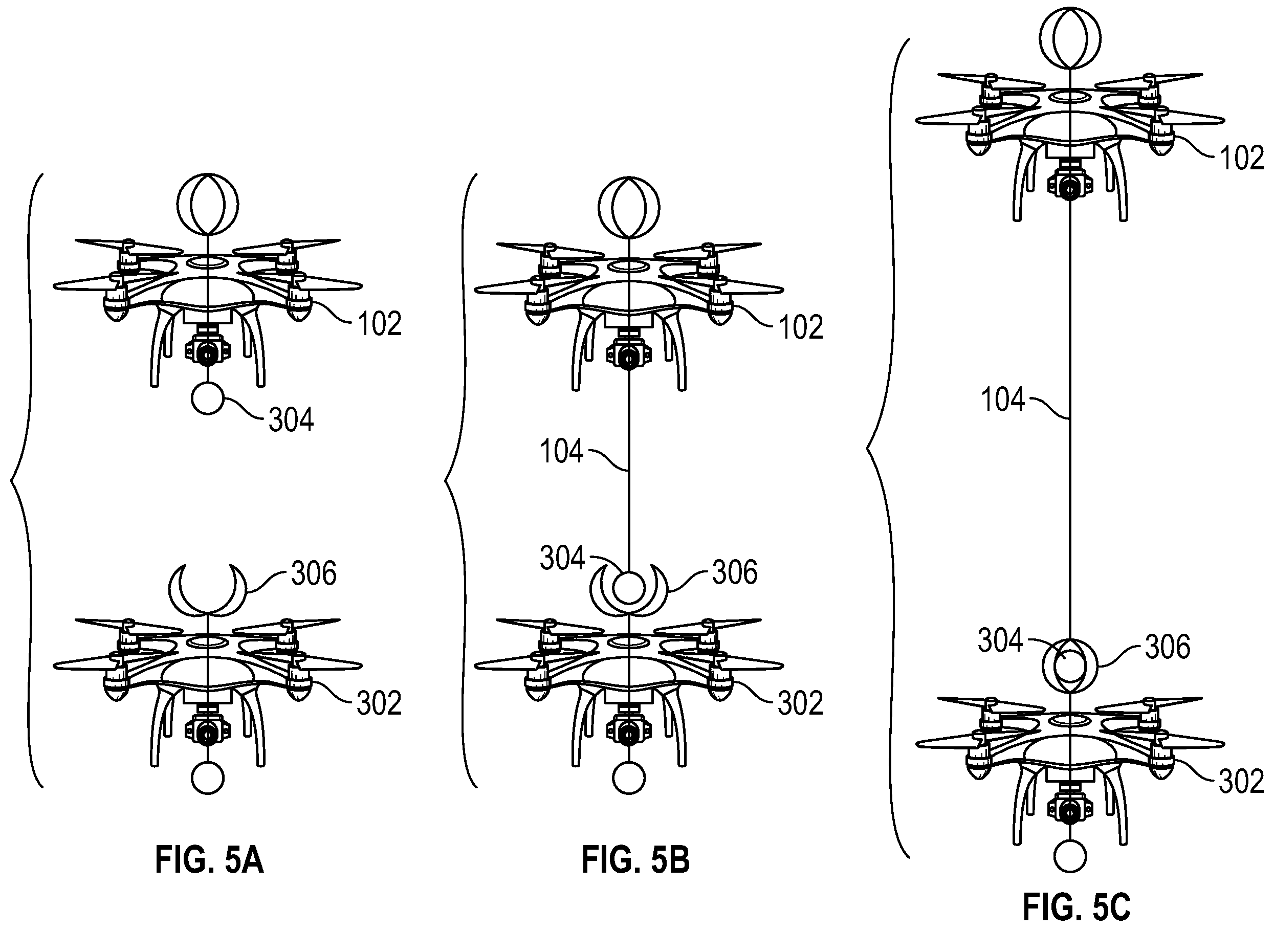 Patent US12157371 Figure 5 – Aerial drone highway