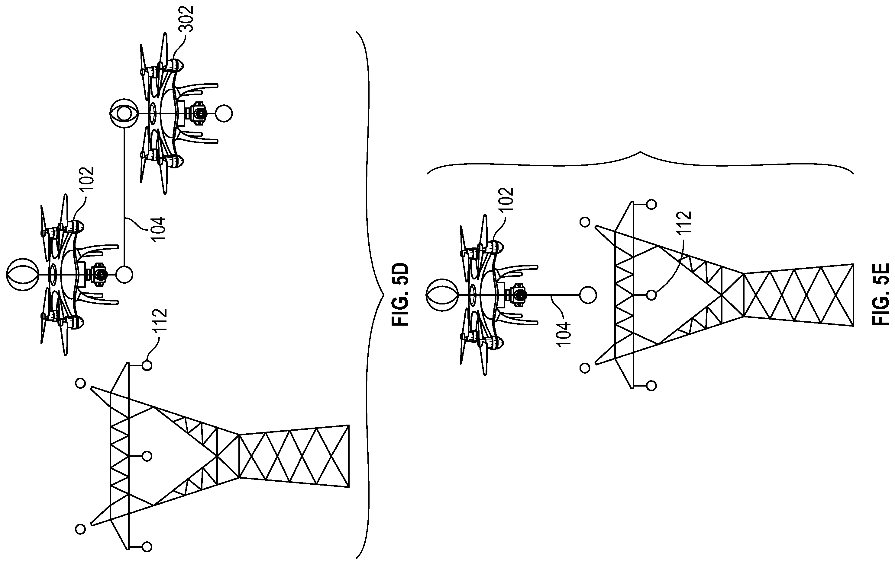 Patent US12157371 Figure 6 – Aerial drone highway
