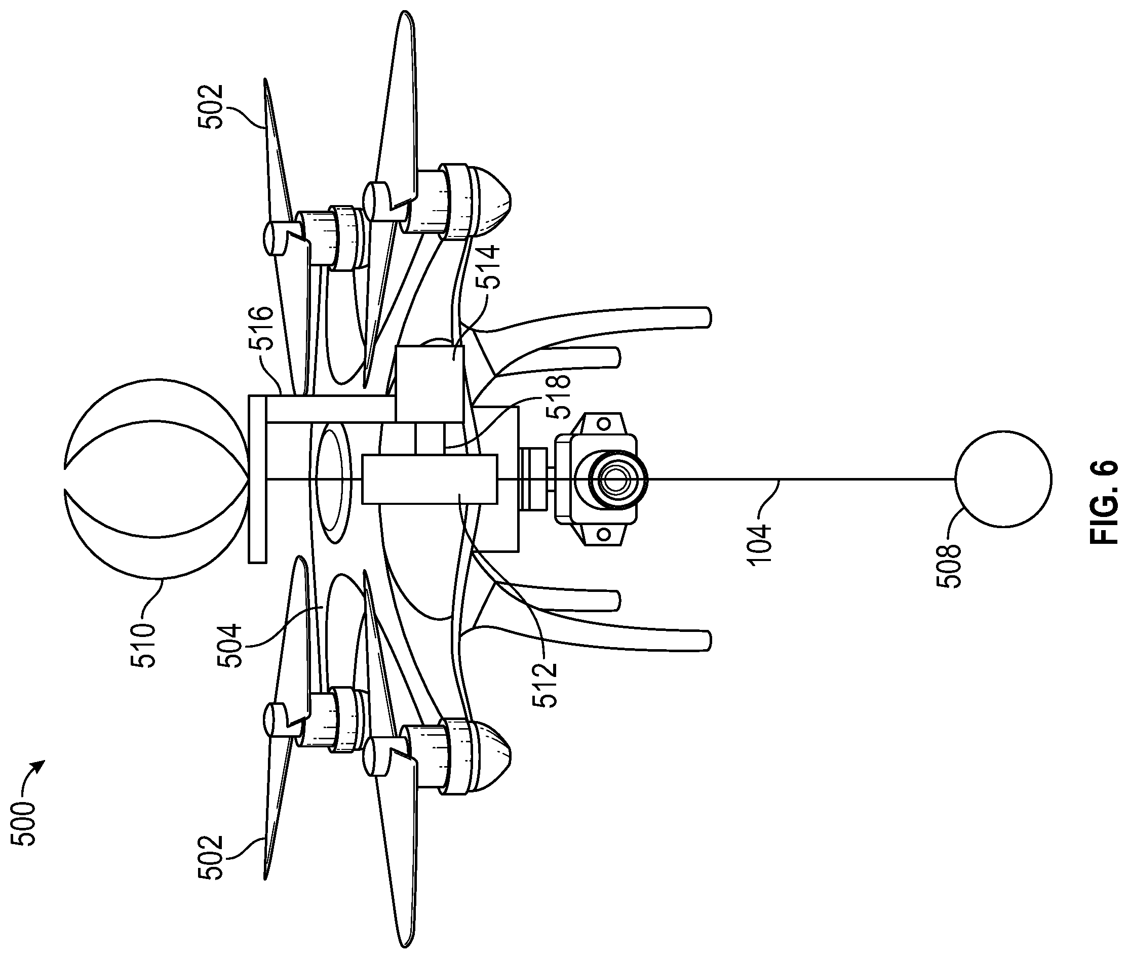 Patent US12157371 Figure 7 – Aerial drone highway