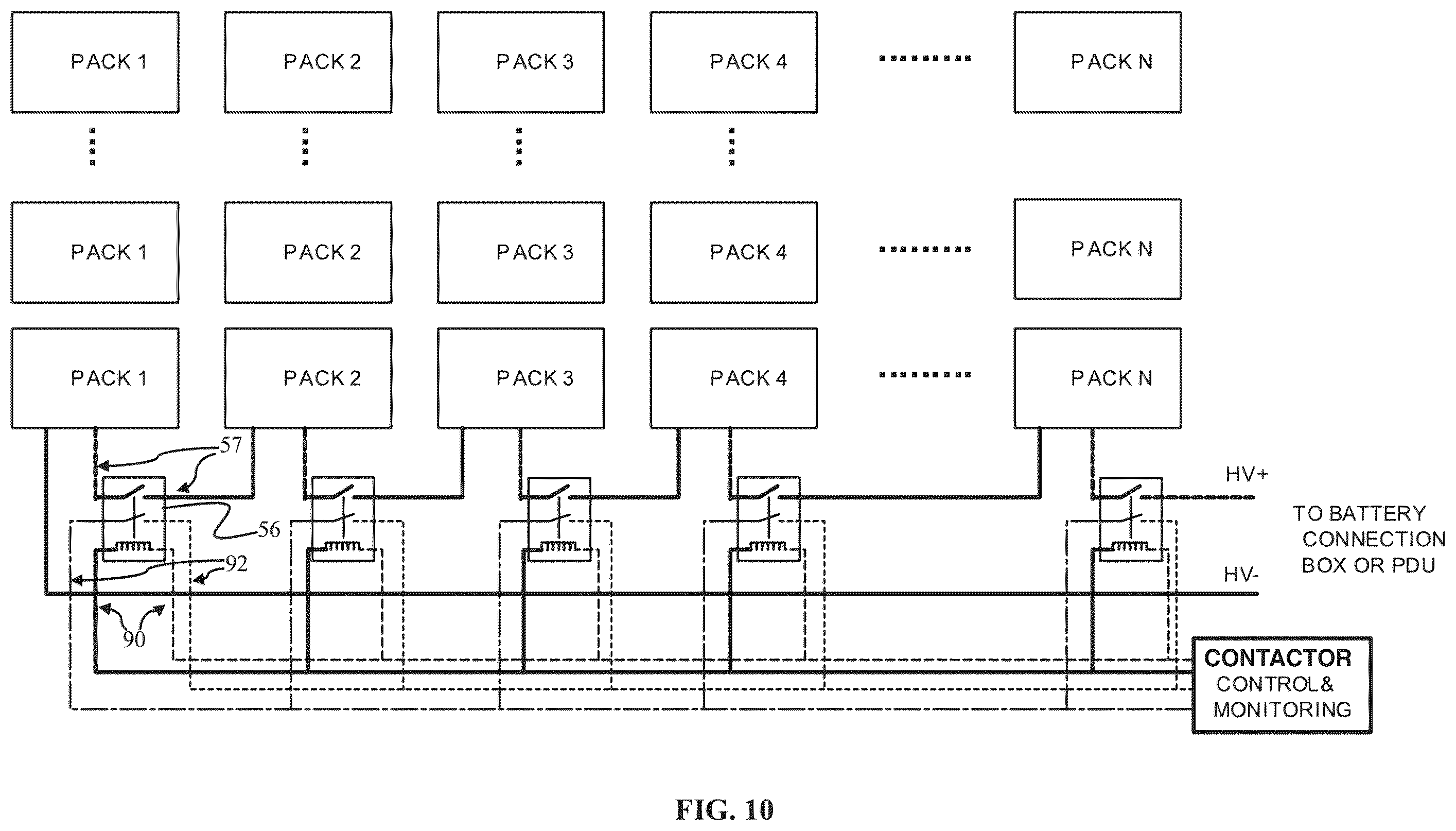 Patent US12157376 Figure 11 – Systems and methods for adding a contactor at or near an MSD