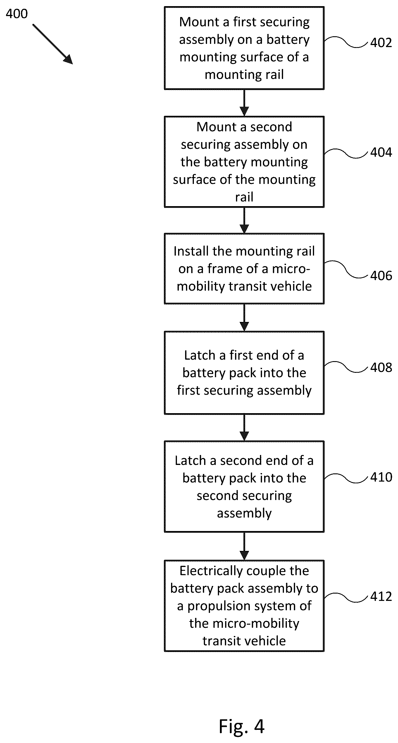 Patent US12157378 Figure 6 – Propulsion battery mount systems and methods