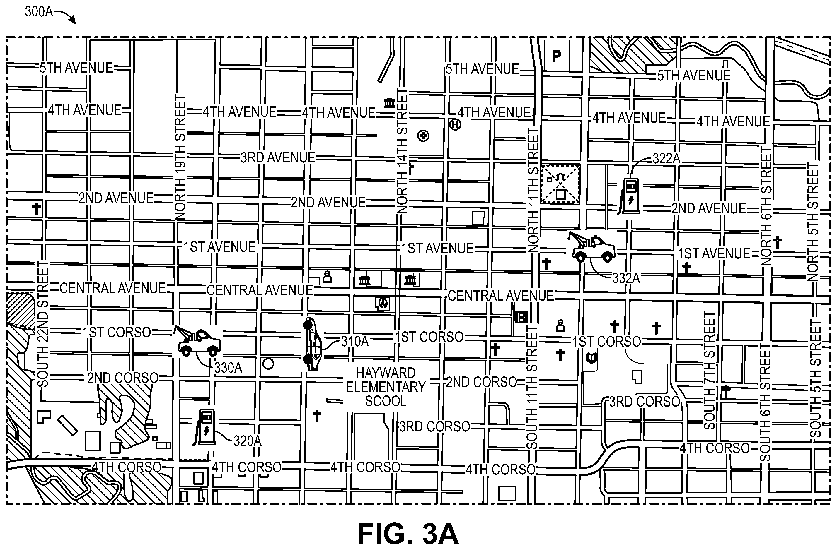 Patent US12157379 Figure 4 – Autonomous vehicle for temporarily powering electric vehicles (EVS) on the road