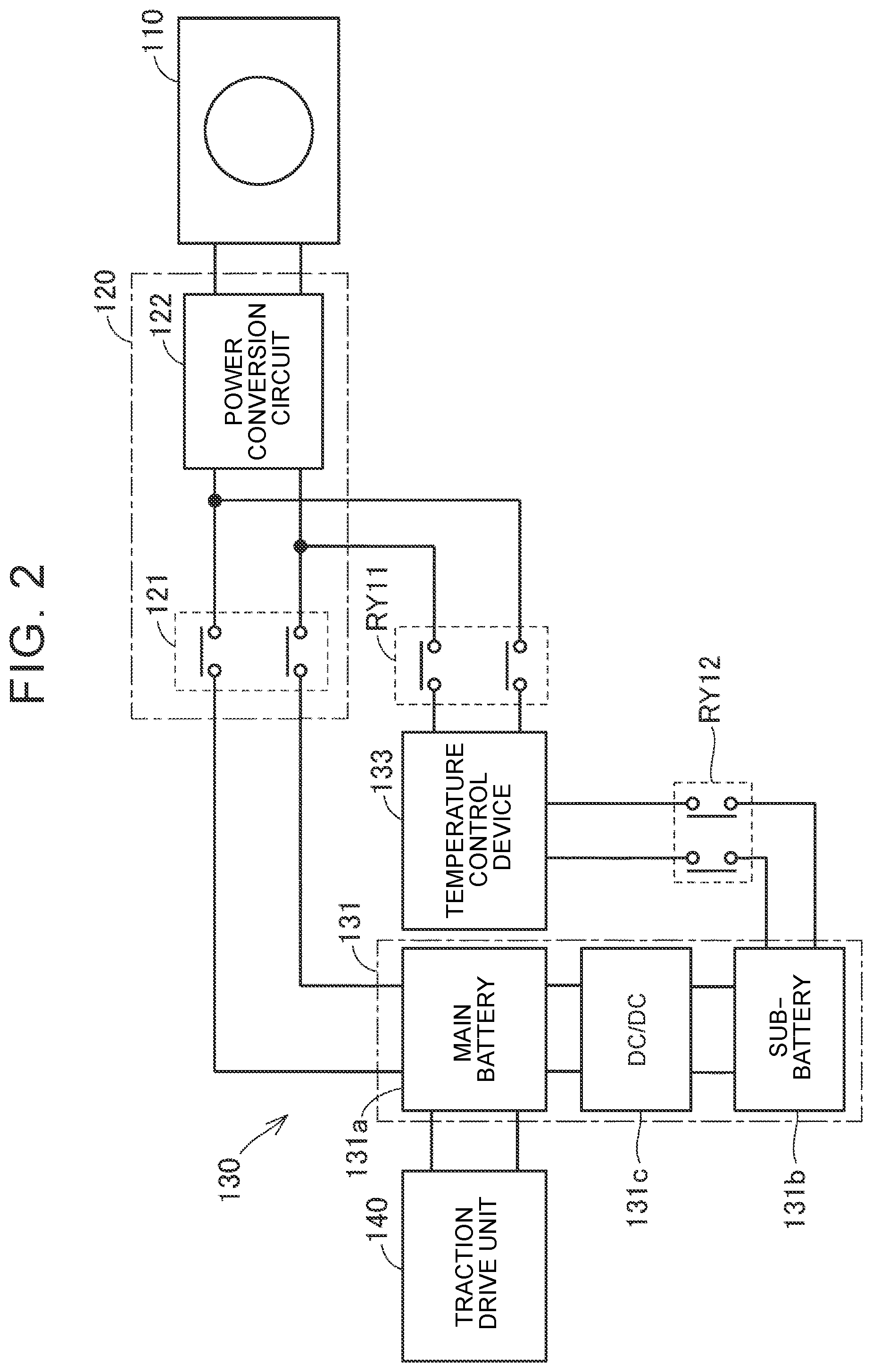 Patent US12157386 Figure 2 – Control system and energy management method
