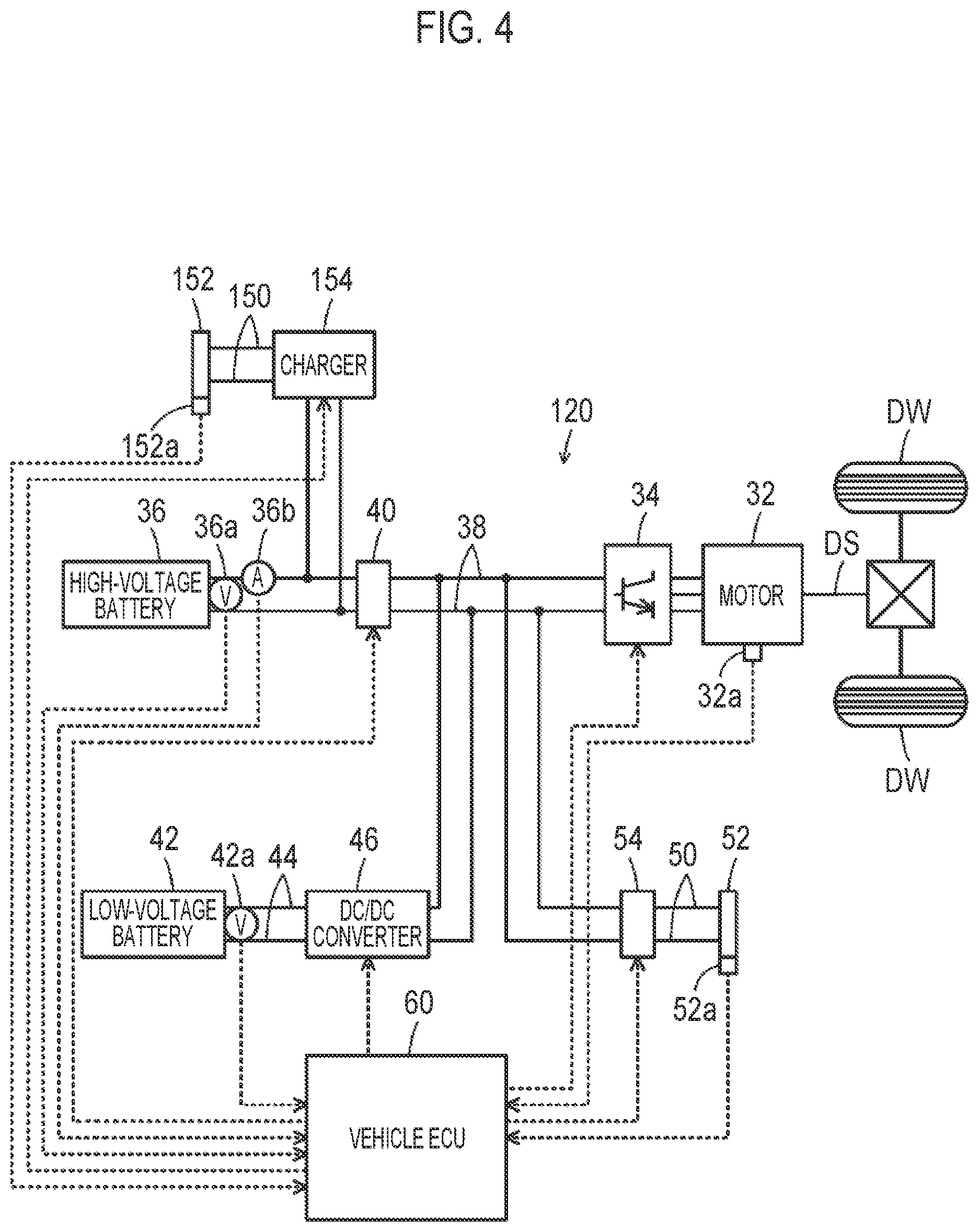 Patent US12157388 Figure 4 – Control device and control method