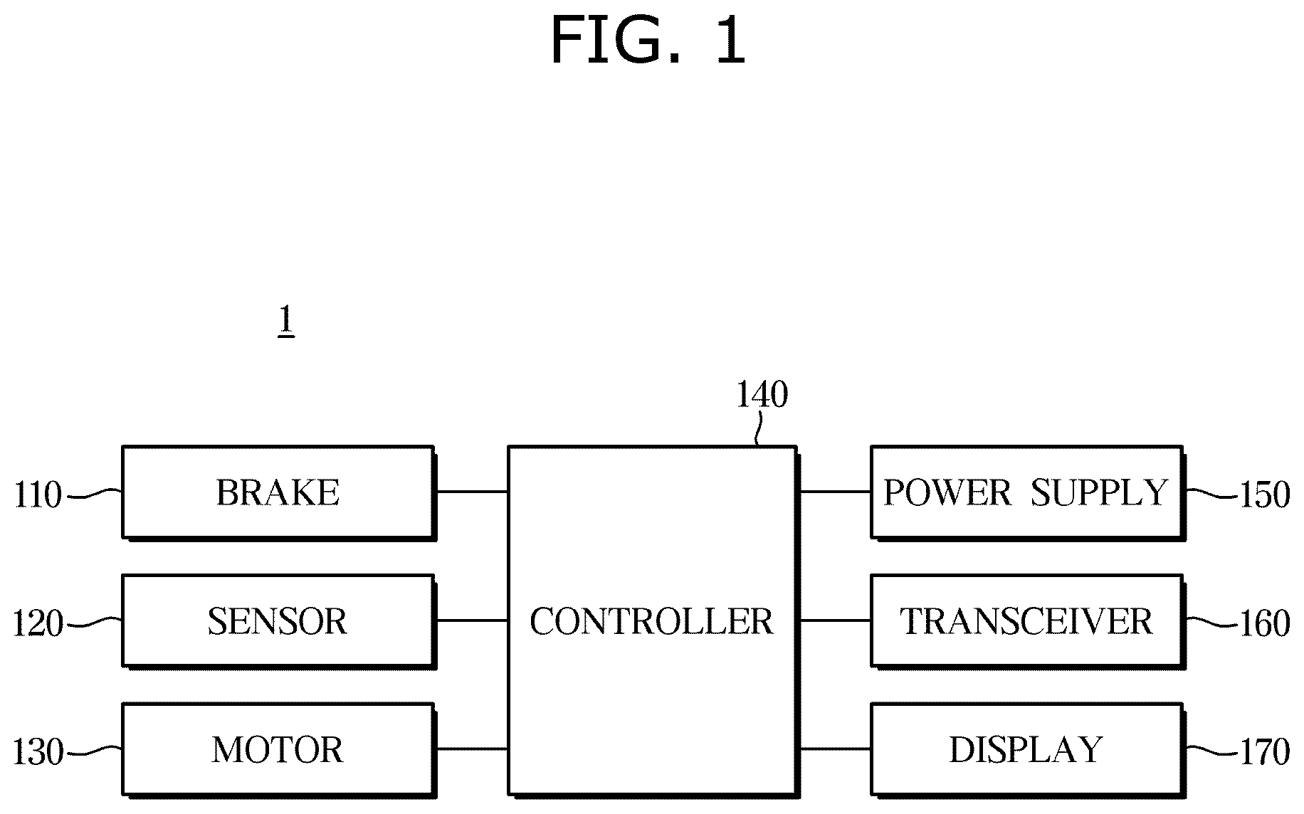 Patent US12157398 Figure 1 – Vehicle and control method thereof