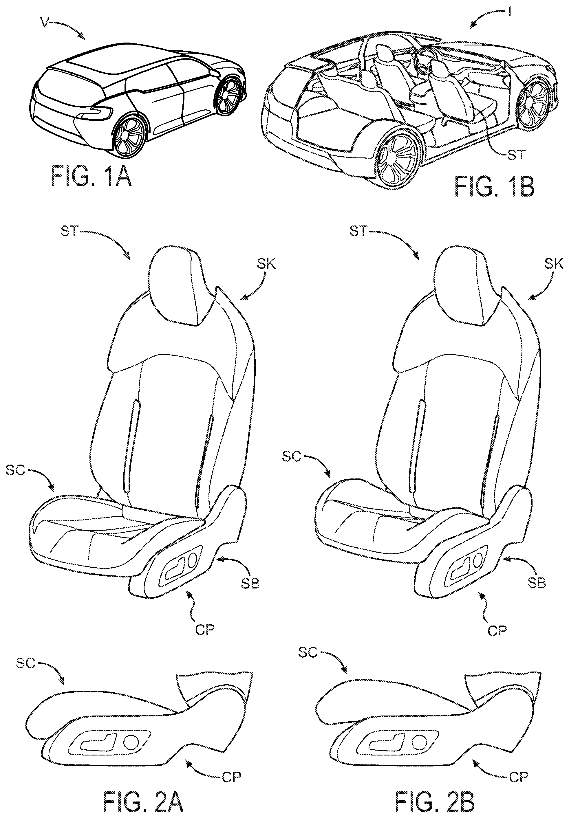 Patent US12157402 — Seat for vehicle — Figure 1