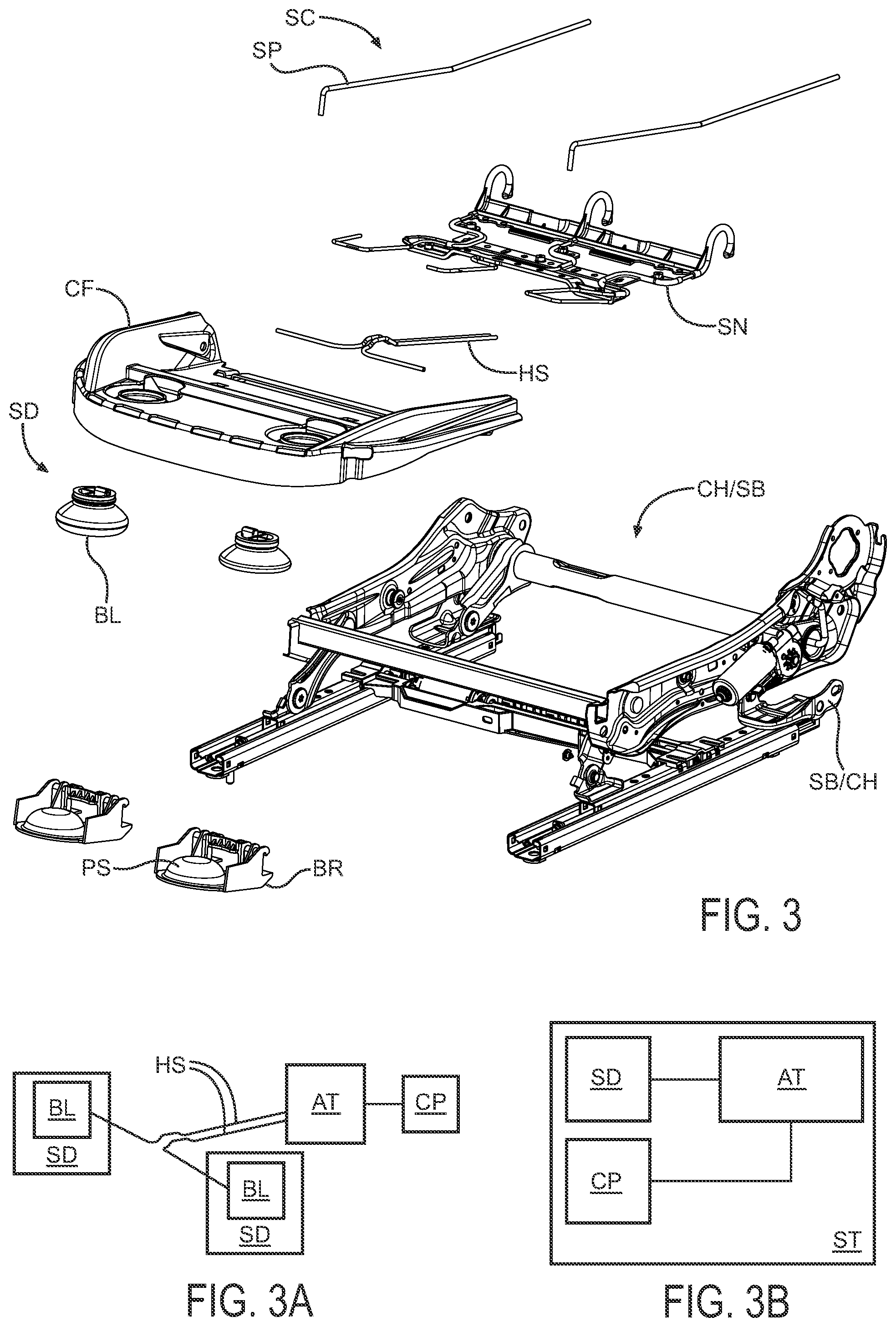 Patent US12157402 Figure 2 – Seat for vehicle