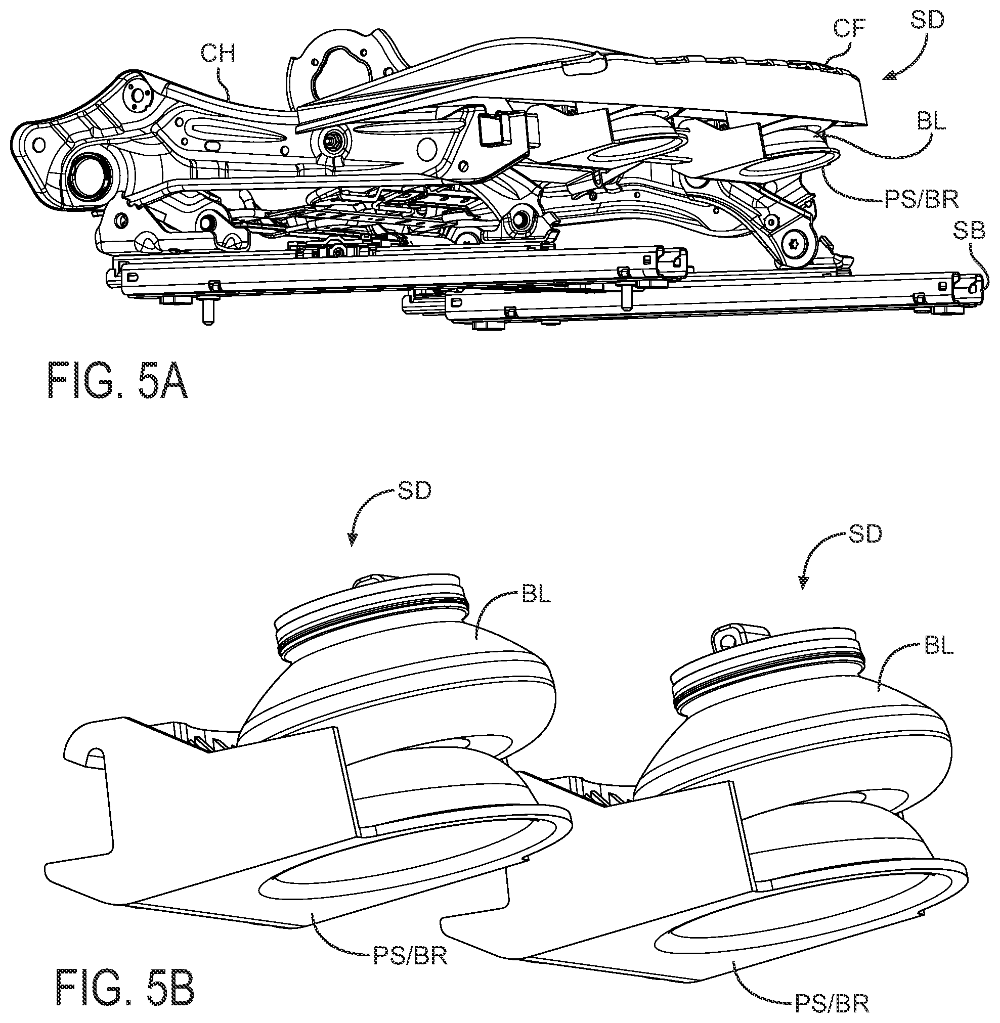 Patent US12157402 Figure 4 – Seat for vehicle