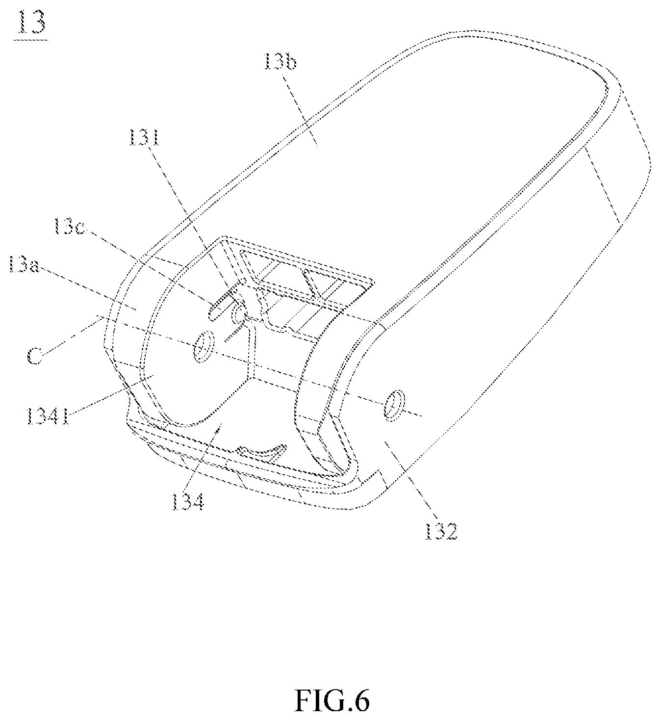 Patent US12157404 Figure 6 – Child safety seat and side impact protection device thereof