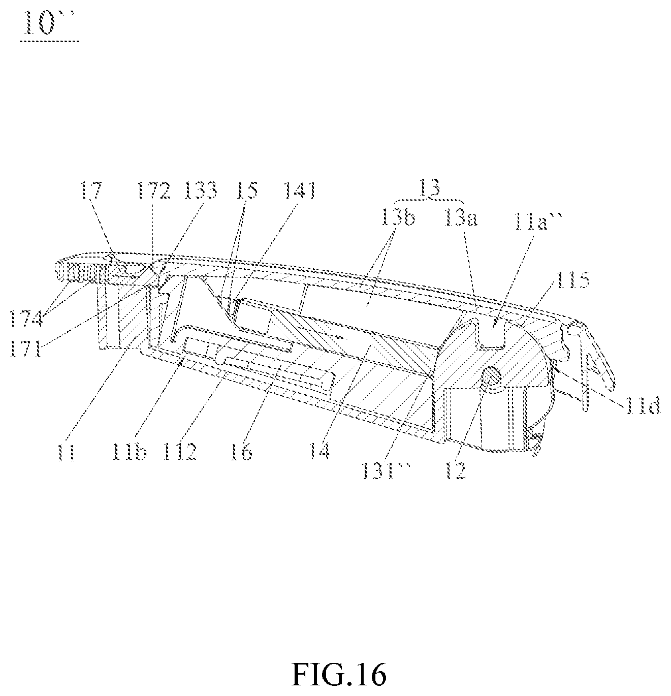 Patent US12157404 Figure 16 – Child safety seat and side impact protection device thereof
