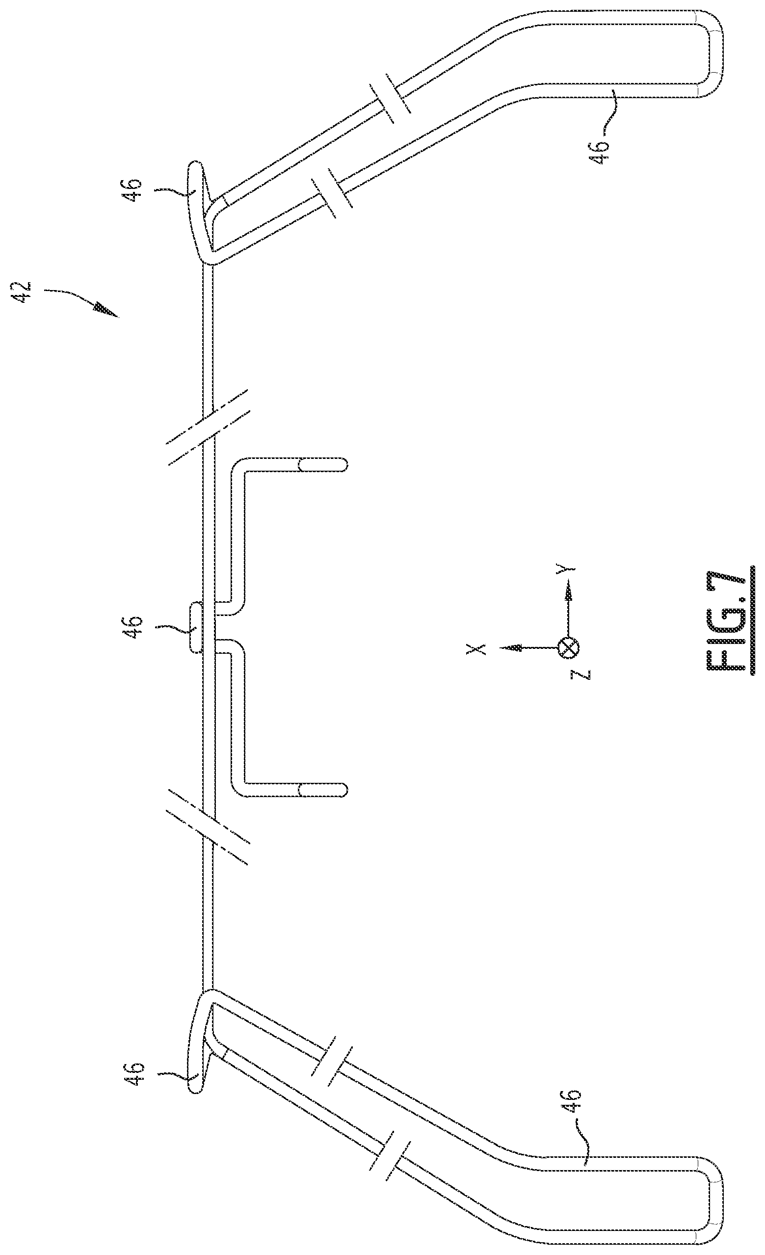 Patent US12157405 Figure 7 – Anti-submarining apparatus for a vehicle