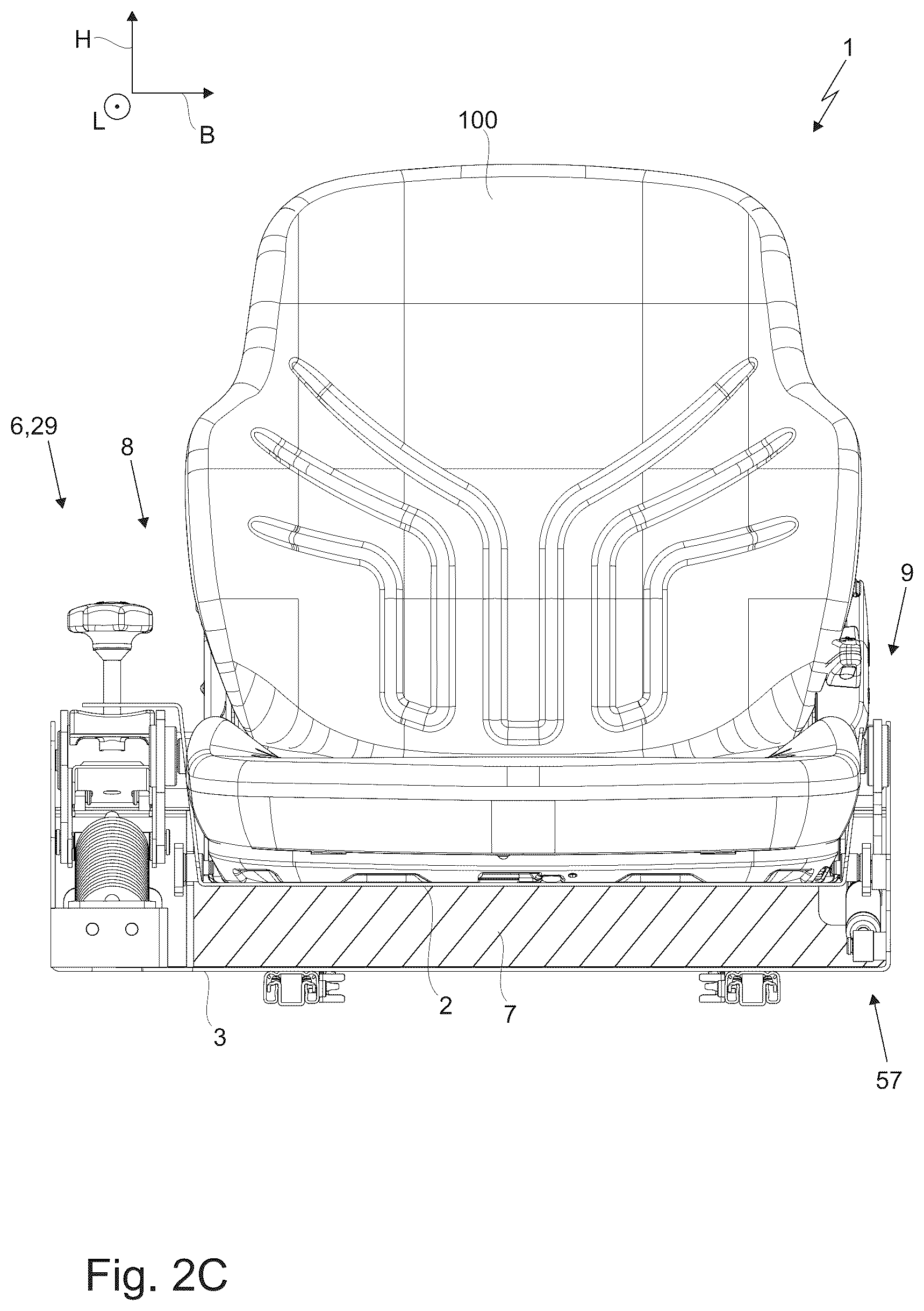 Patent US12157406 Figure 5 – Suspension device