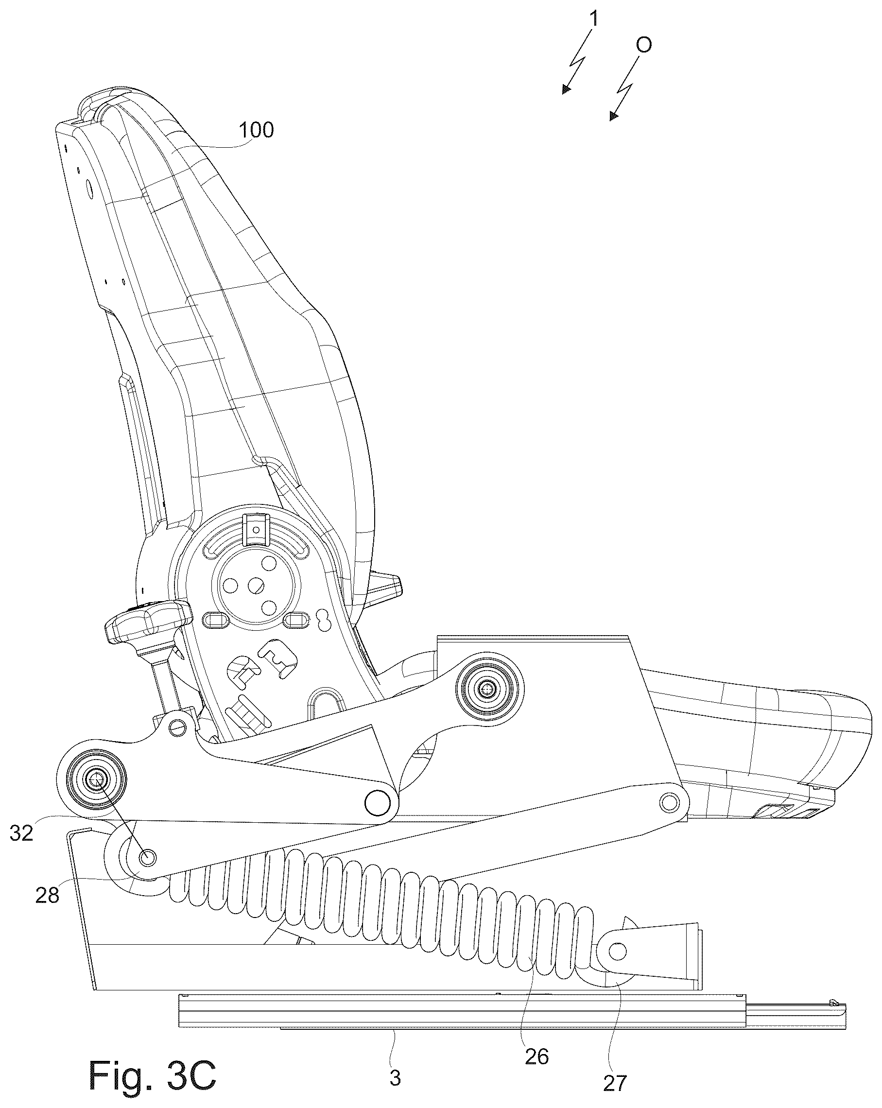 Patent US12157406 Figure 8 – Suspension device