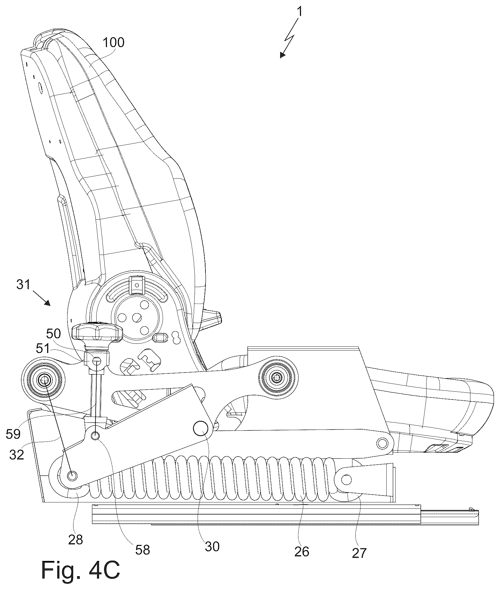 Patent US12157406 Figure 11 – Suspension device