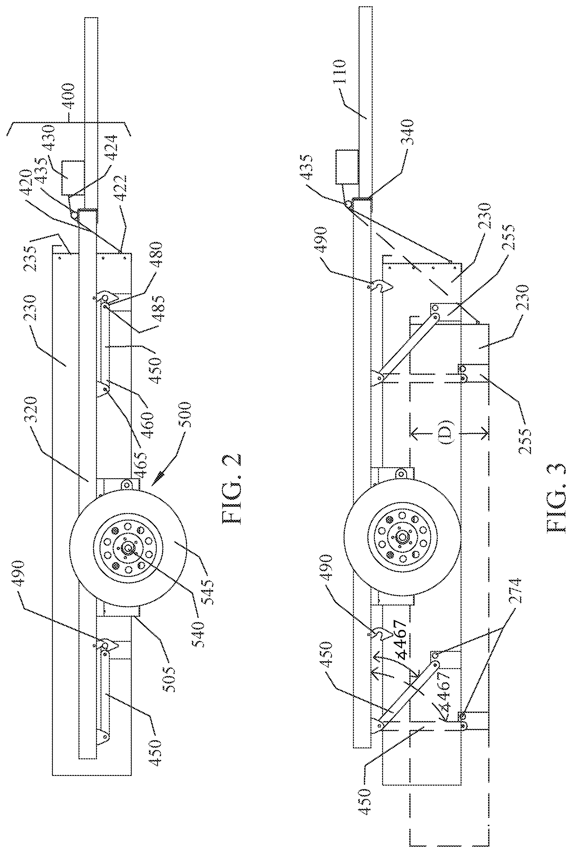 Patent US12157408 Figure 2 – Trailer system and methods of use