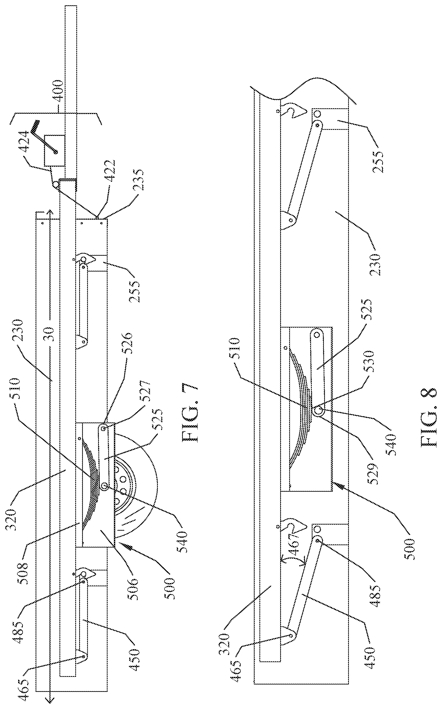 Patent US12157408 Figure 5 – Trailer system and methods of use