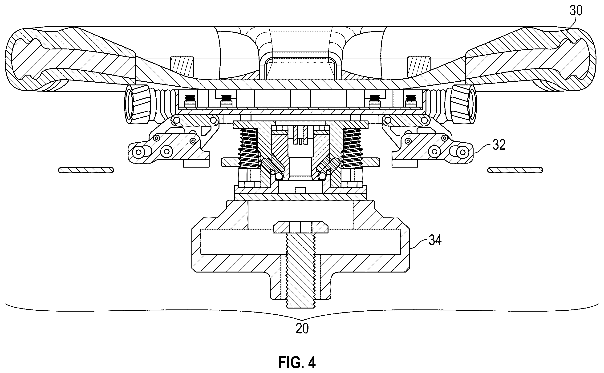 Patent US12157411 Figure 3 – Steering wheel instrument assembly