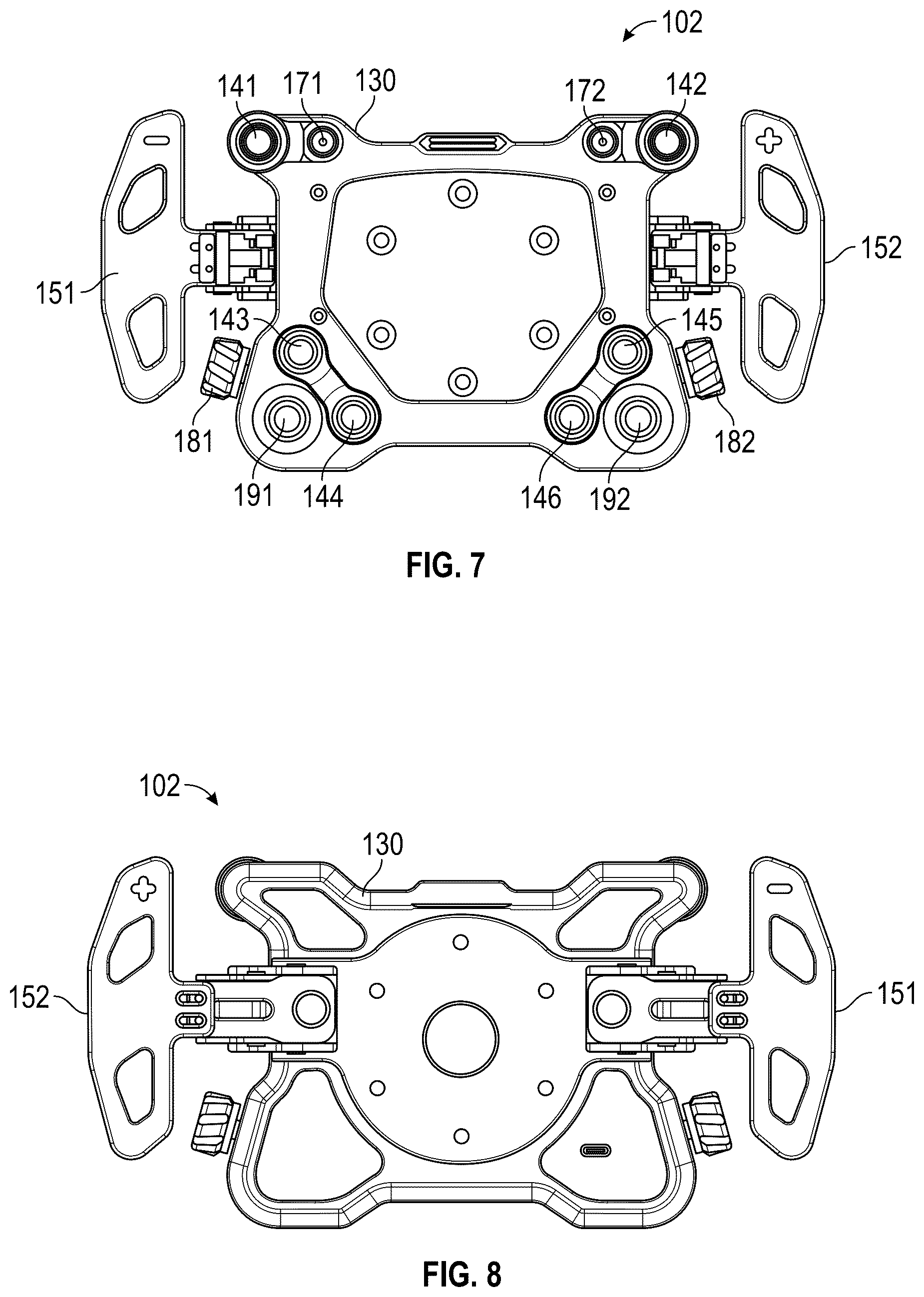 Patent US12157411 Figure 6 – Steering wheel instrument assembly