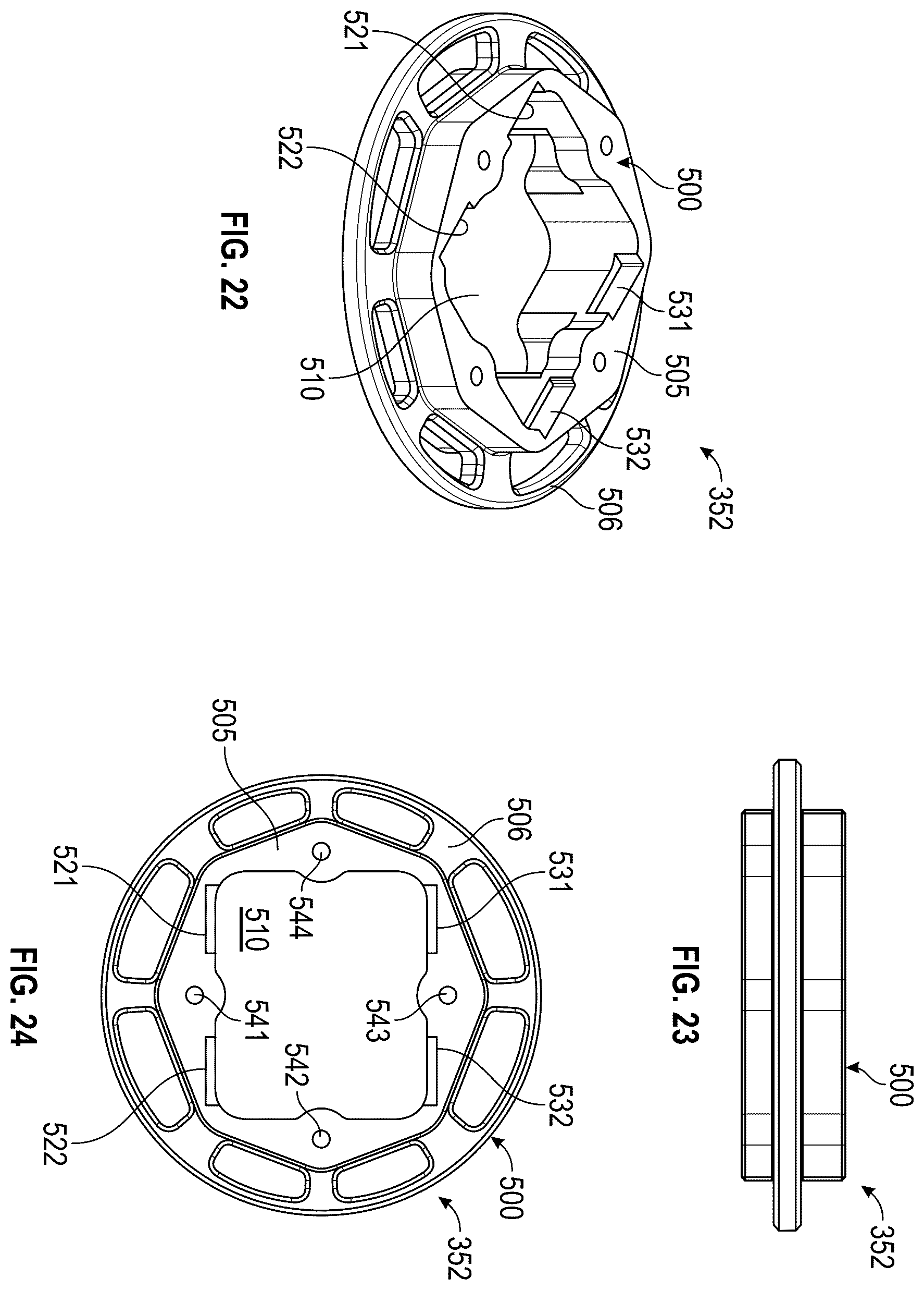 Patent US12157411 Figure 15 – Steering wheel instrument assembly