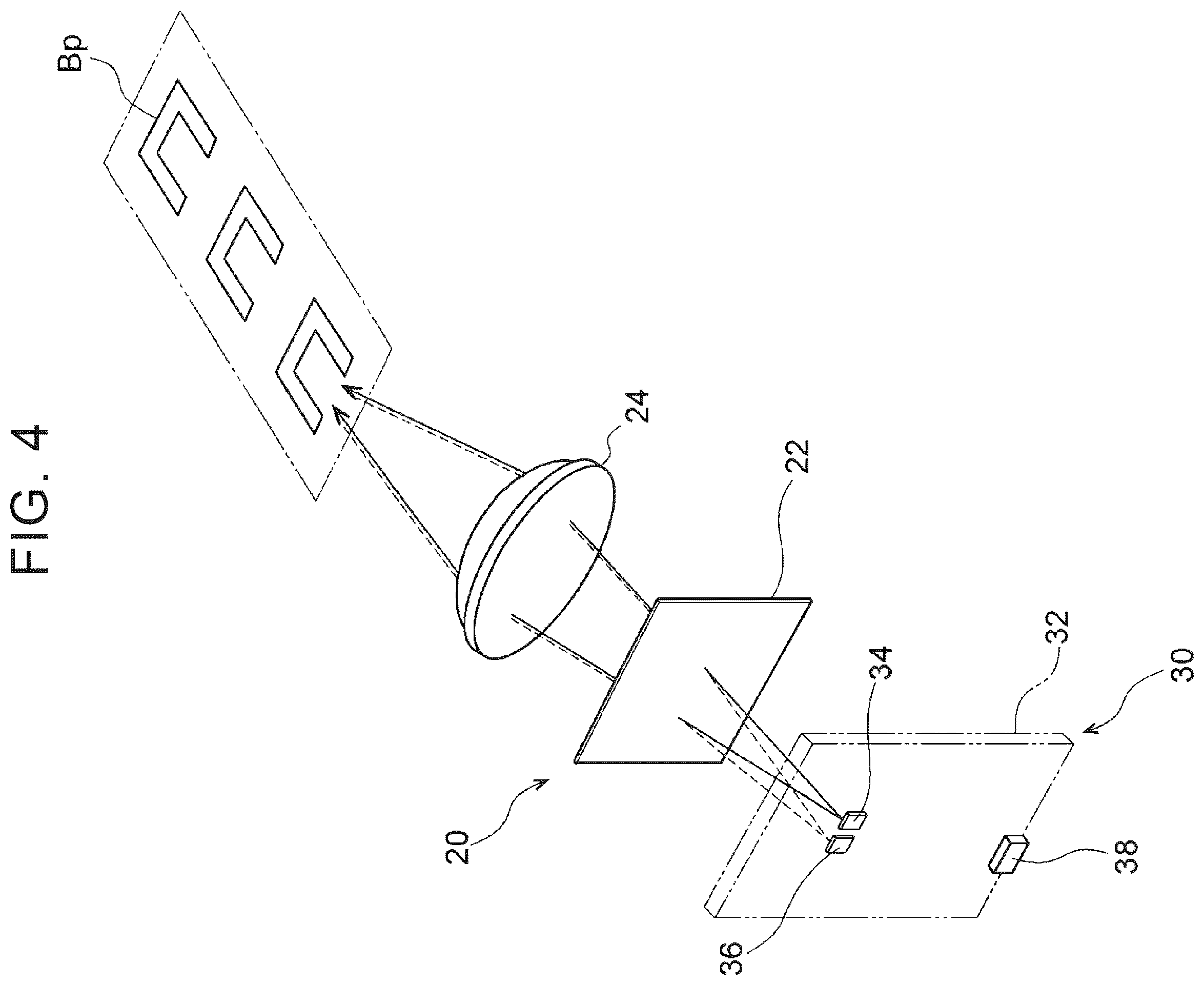 Patent US12157412 Figure 4 – Vehicle display device