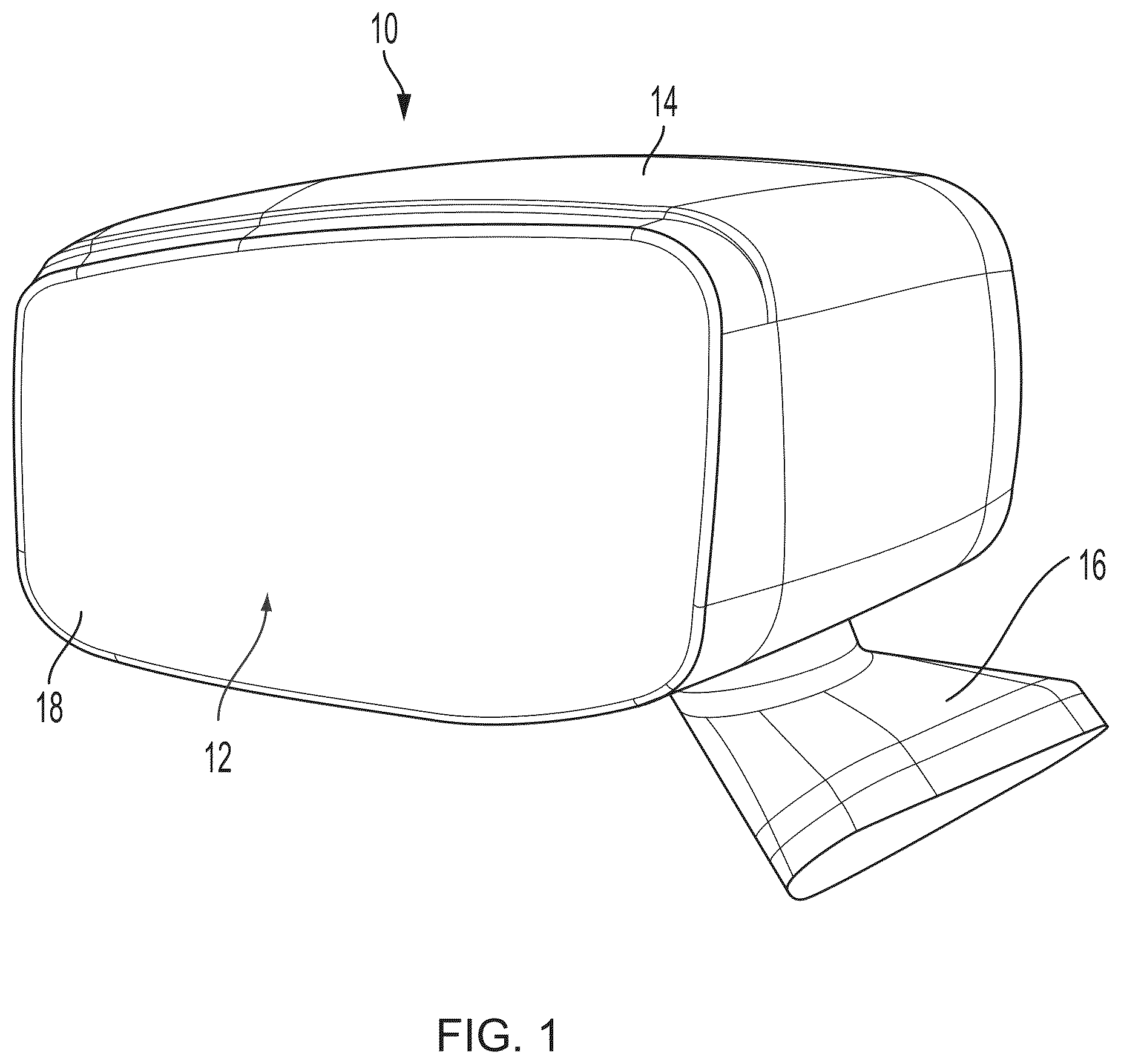Patent US12157414 Figure 1 – Method for assembling an electrochromic mirror reflective element