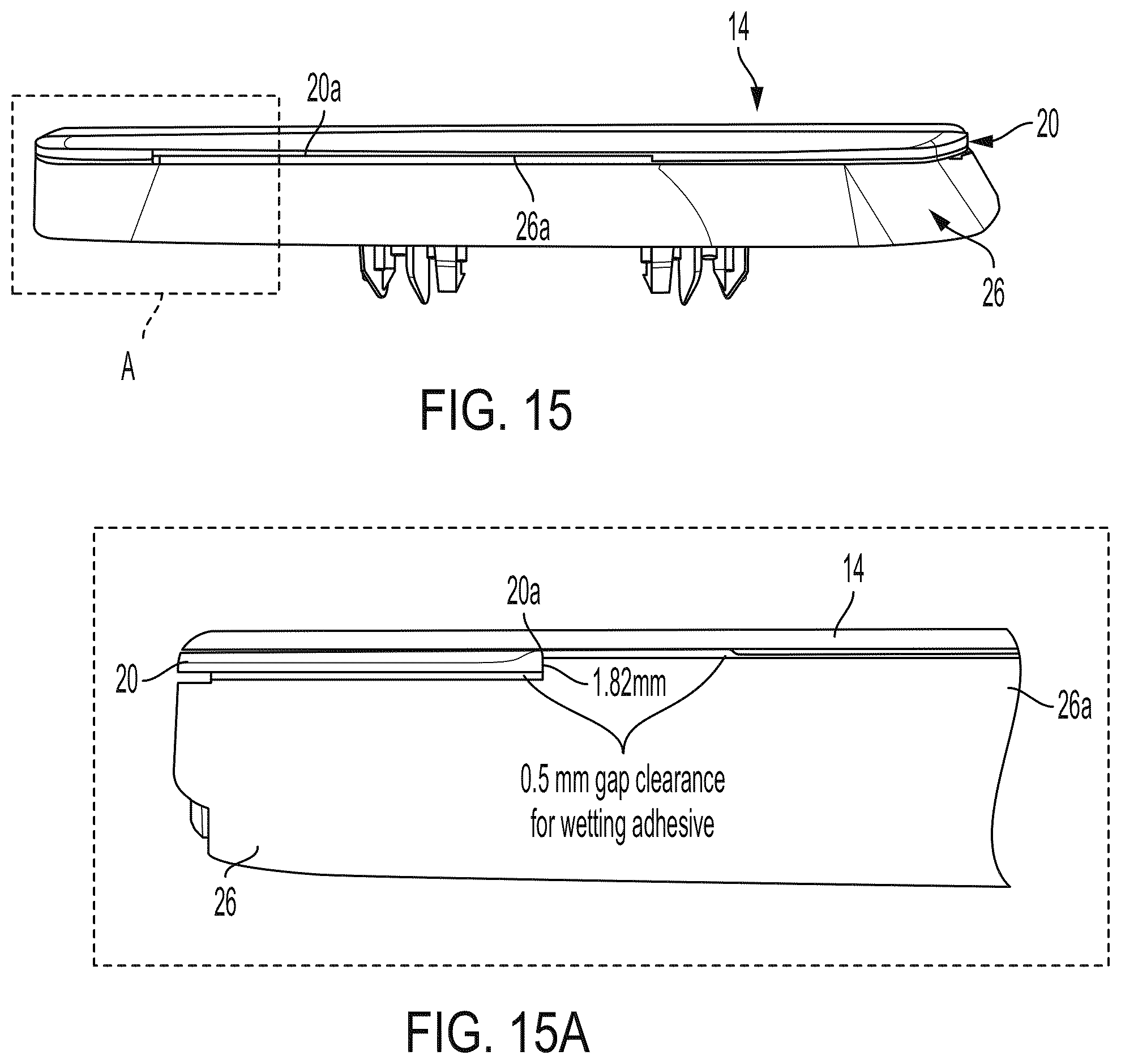 Patent US12157414 Figure 10 – Method for assembling an electrochromic mirror reflective element