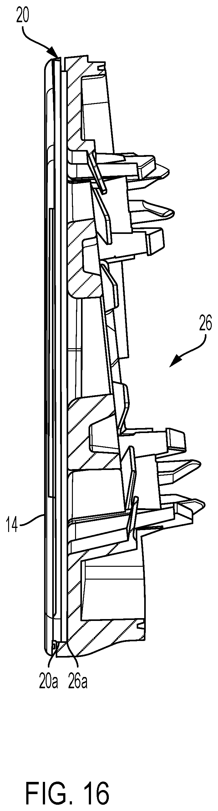 Patent US12157414 Figure 11 – Method for assembling an electrochromic mirror reflective element