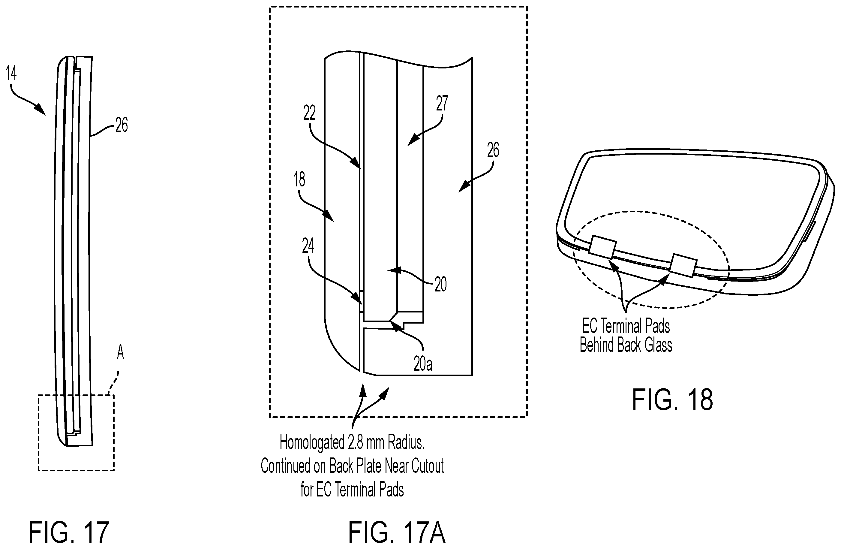 Patent US12157414 Figure 12 – Method for assembling an electrochromic mirror reflective element