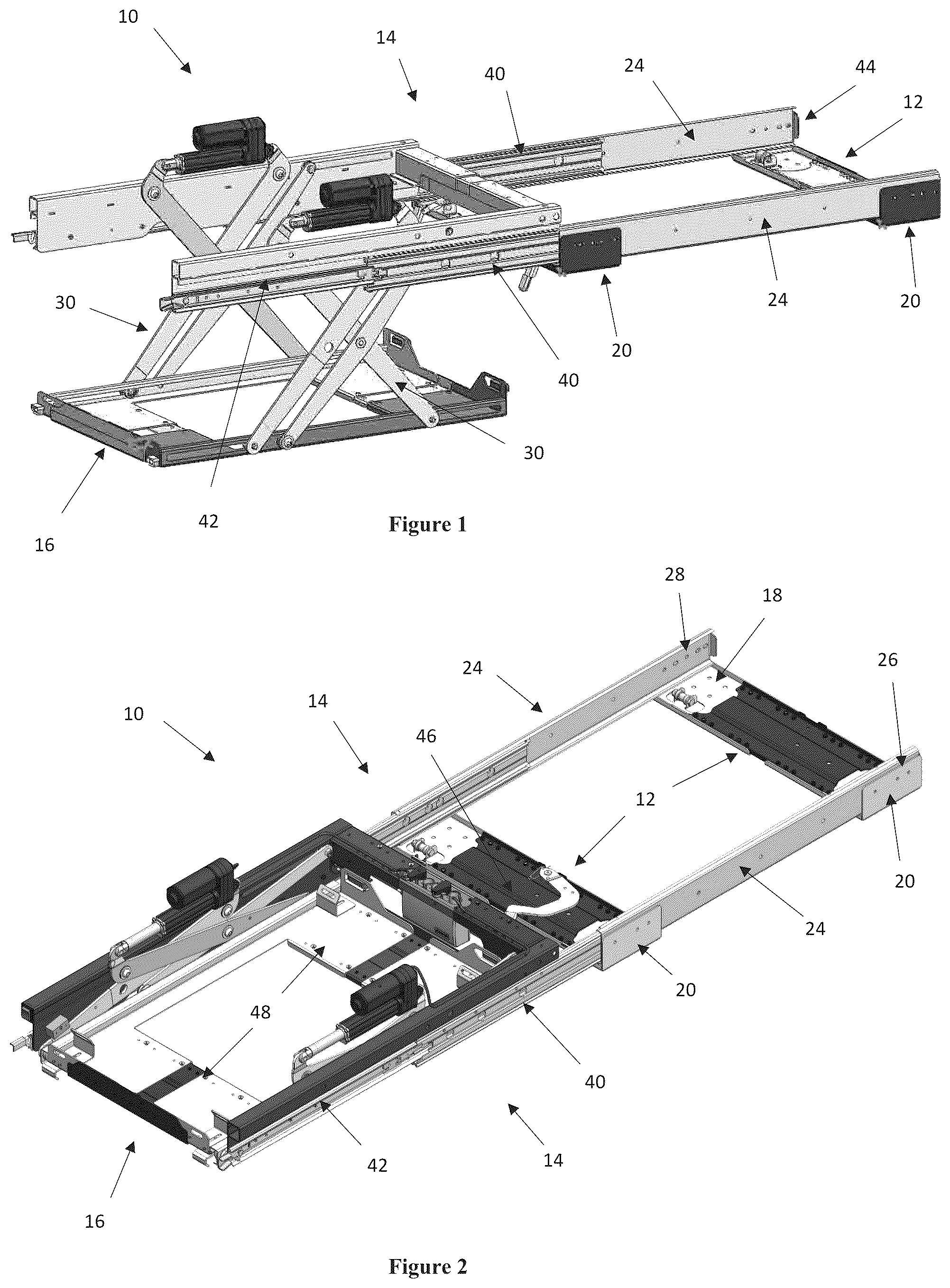 Patent US12157420 Figure 1 – Apparatus for moving an item
