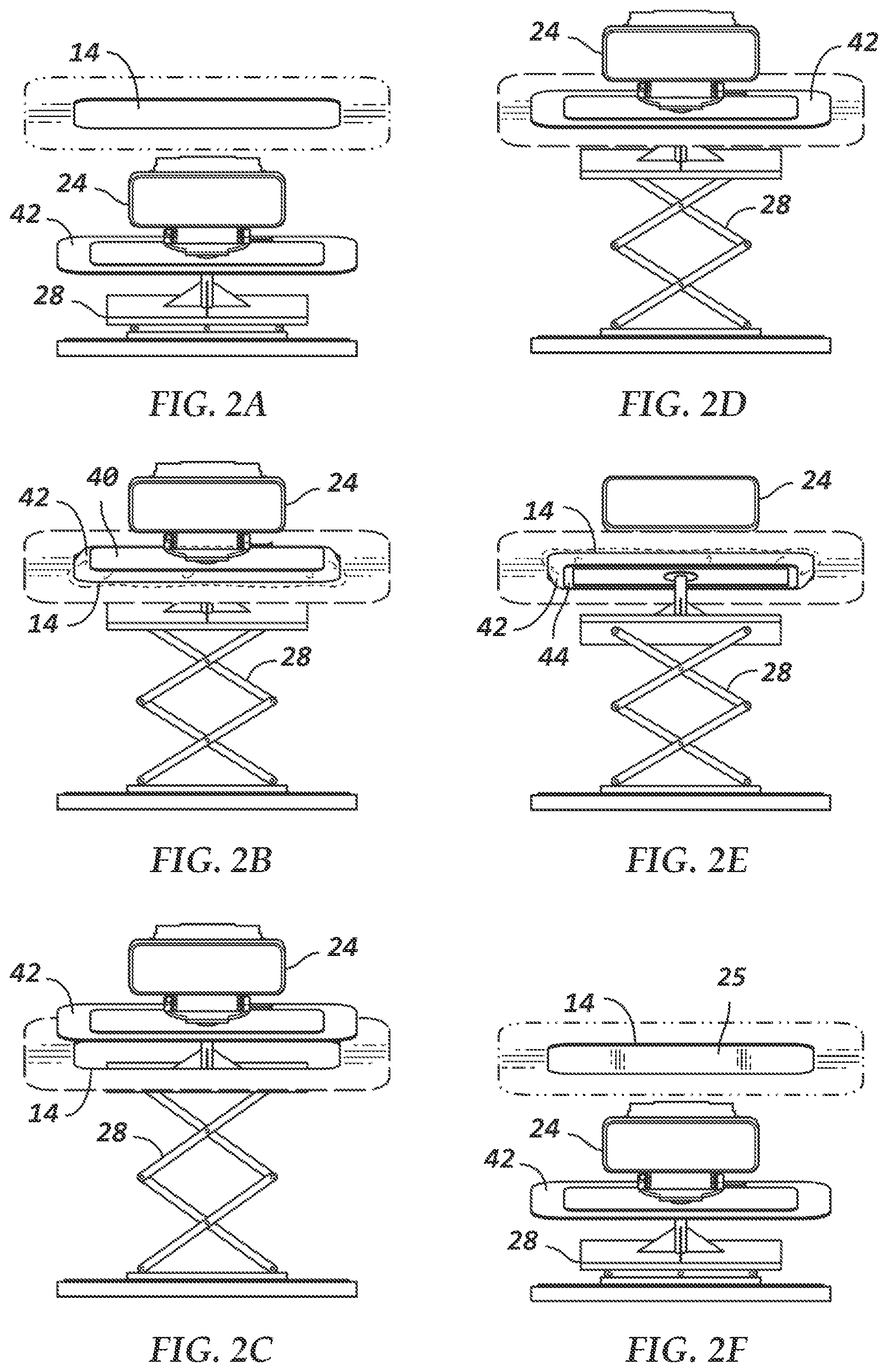 Patent US12157422 Figure 3 – Surveillance platform having a retractable telescoping structure that fully retracts within a vehicle and which has surveillance equipment mounted thereon, and sealing device mounted to the telescoping structure