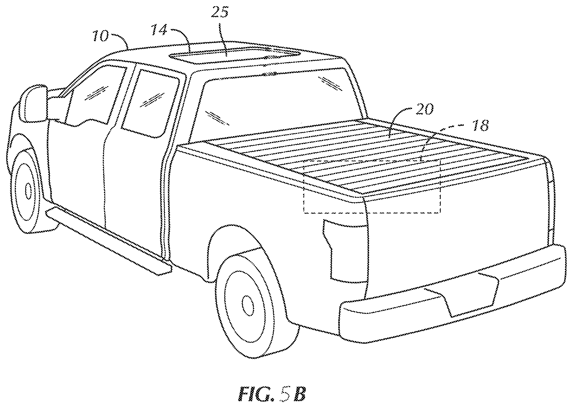 Patent US12157422 Figure 9 – Surveillance platform having a retractable telescoping structure that fully retracts within a vehicle and which has surveillance equipment mounted thereon, and sealing device mounted to the telescoping structure
