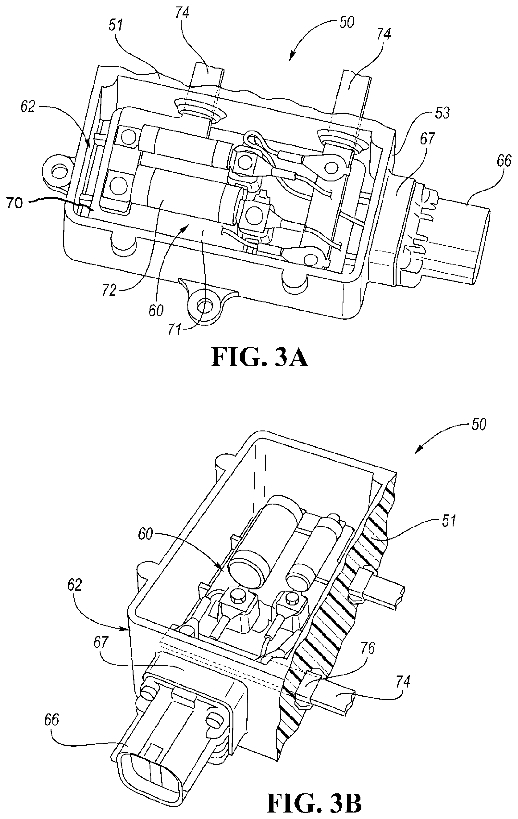 Patent US12157424 Figure 4 – Electrified vehicle traction powertrain module having externally integrated fuse box