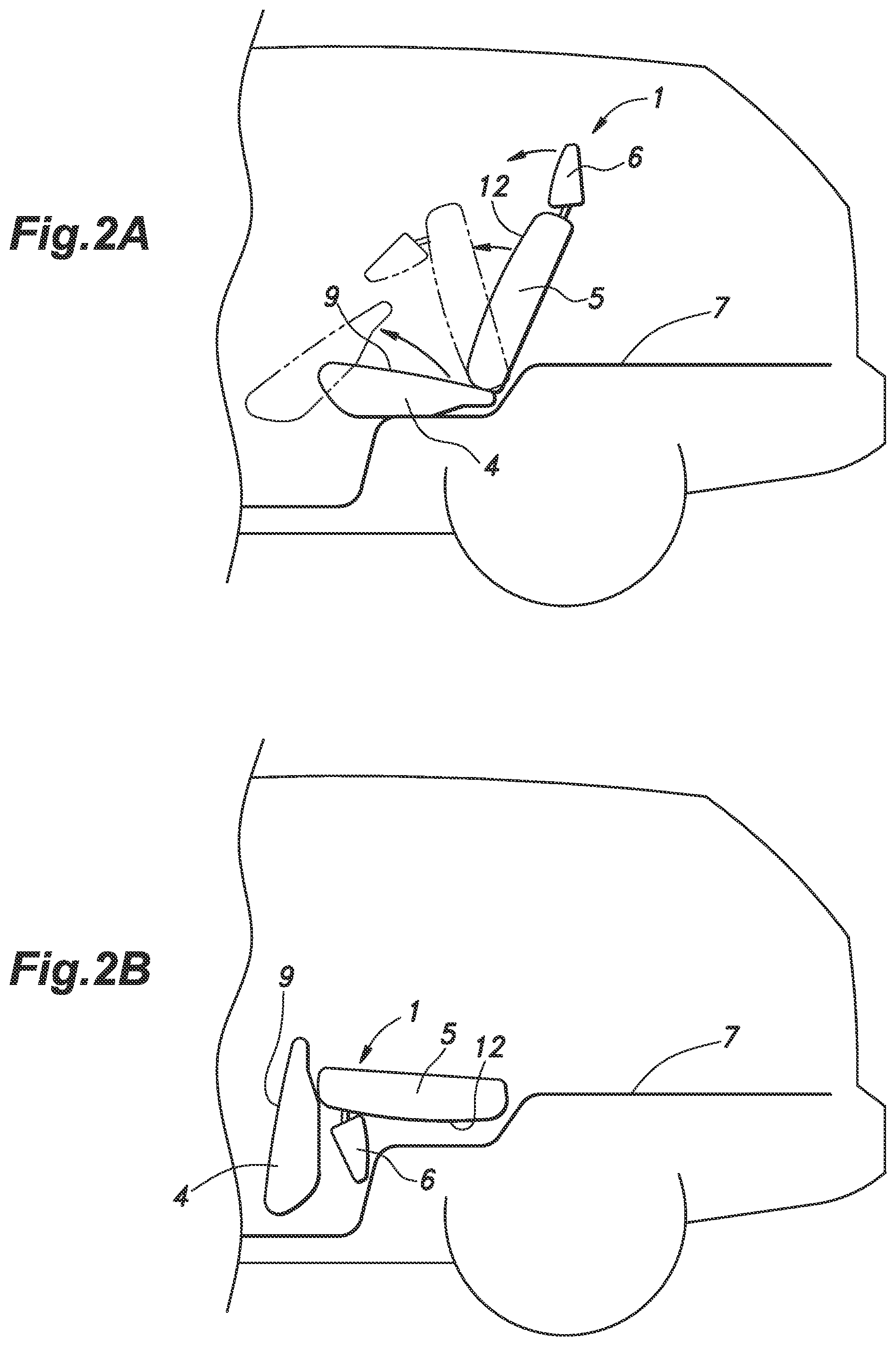 Patent US12157428 Figure 2 – Vehicle seat