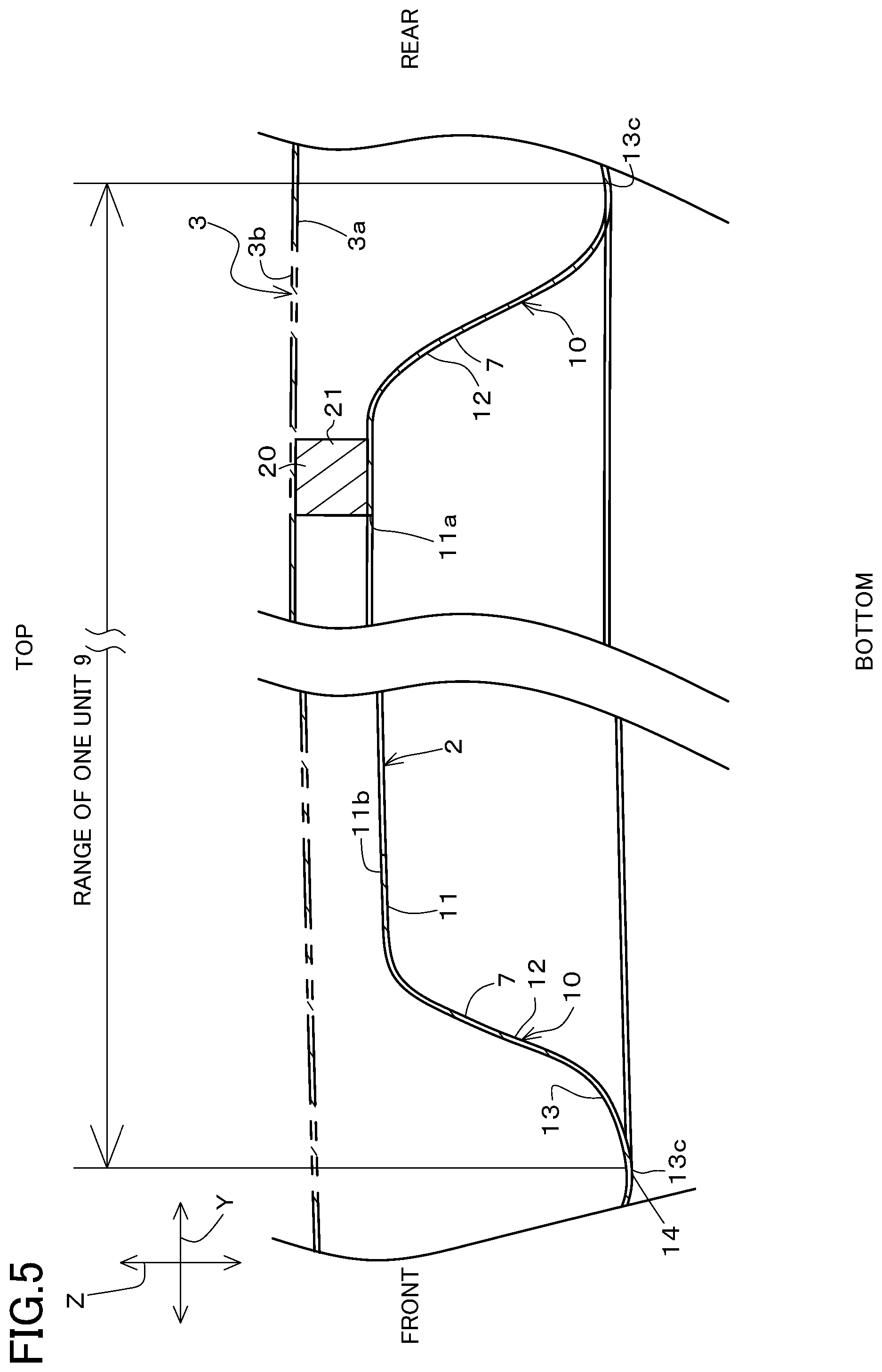 Patent US12157430 Figure 5 – Automobile hood