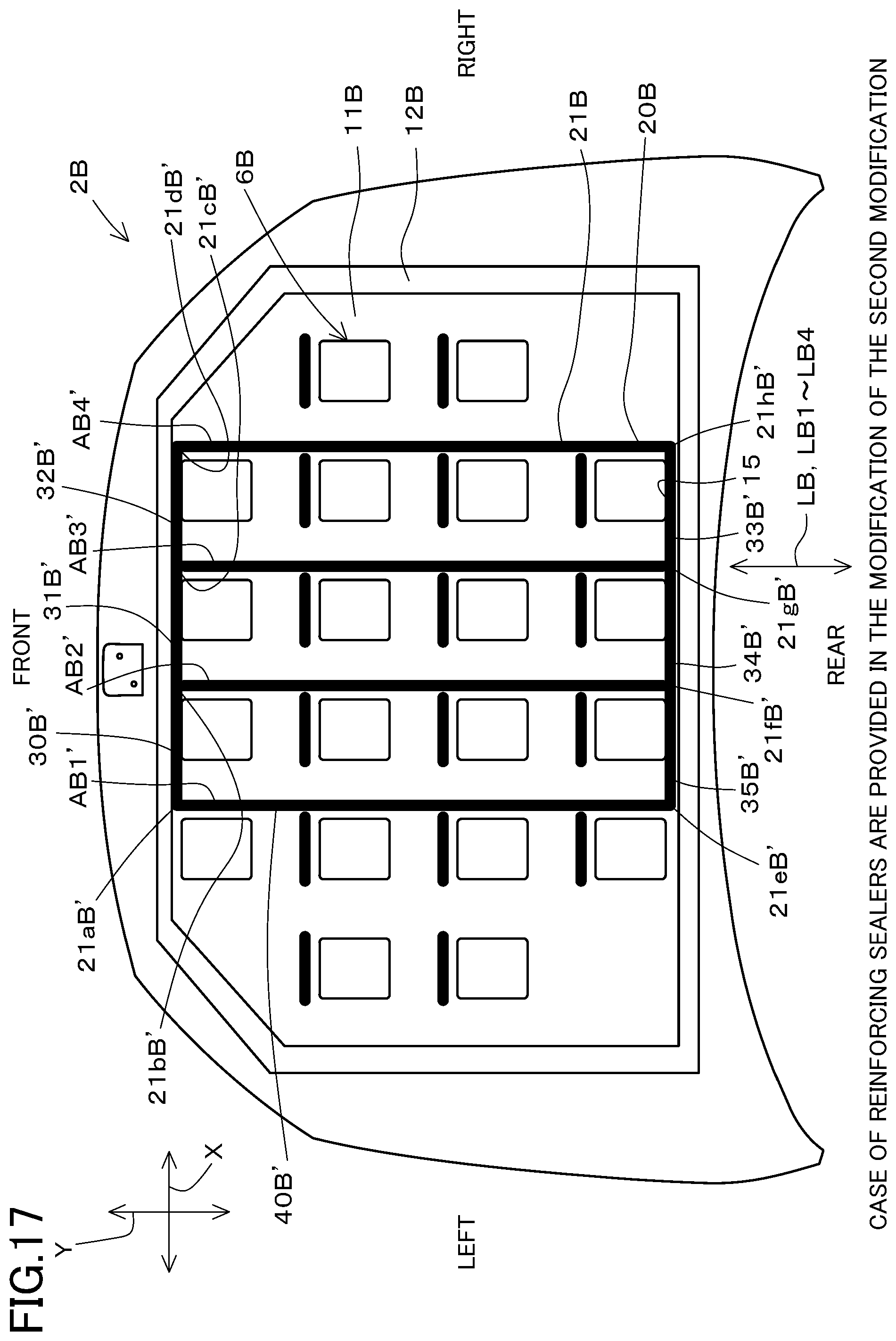 Patent US12157430 Figure 17 – Automobile hood