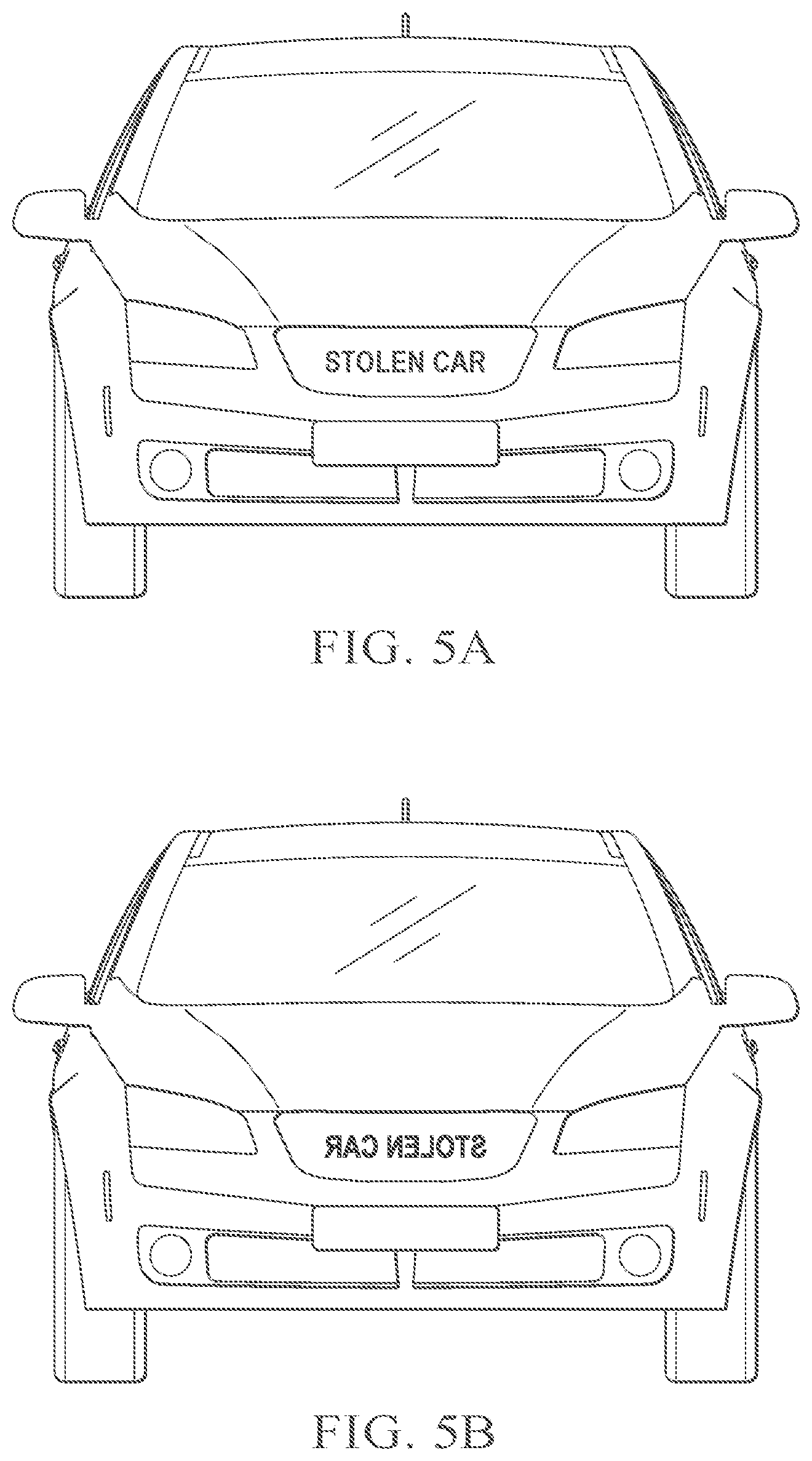 Patent US12157432 Figure 4 – Vehicle security device with primary alarm and display alarm