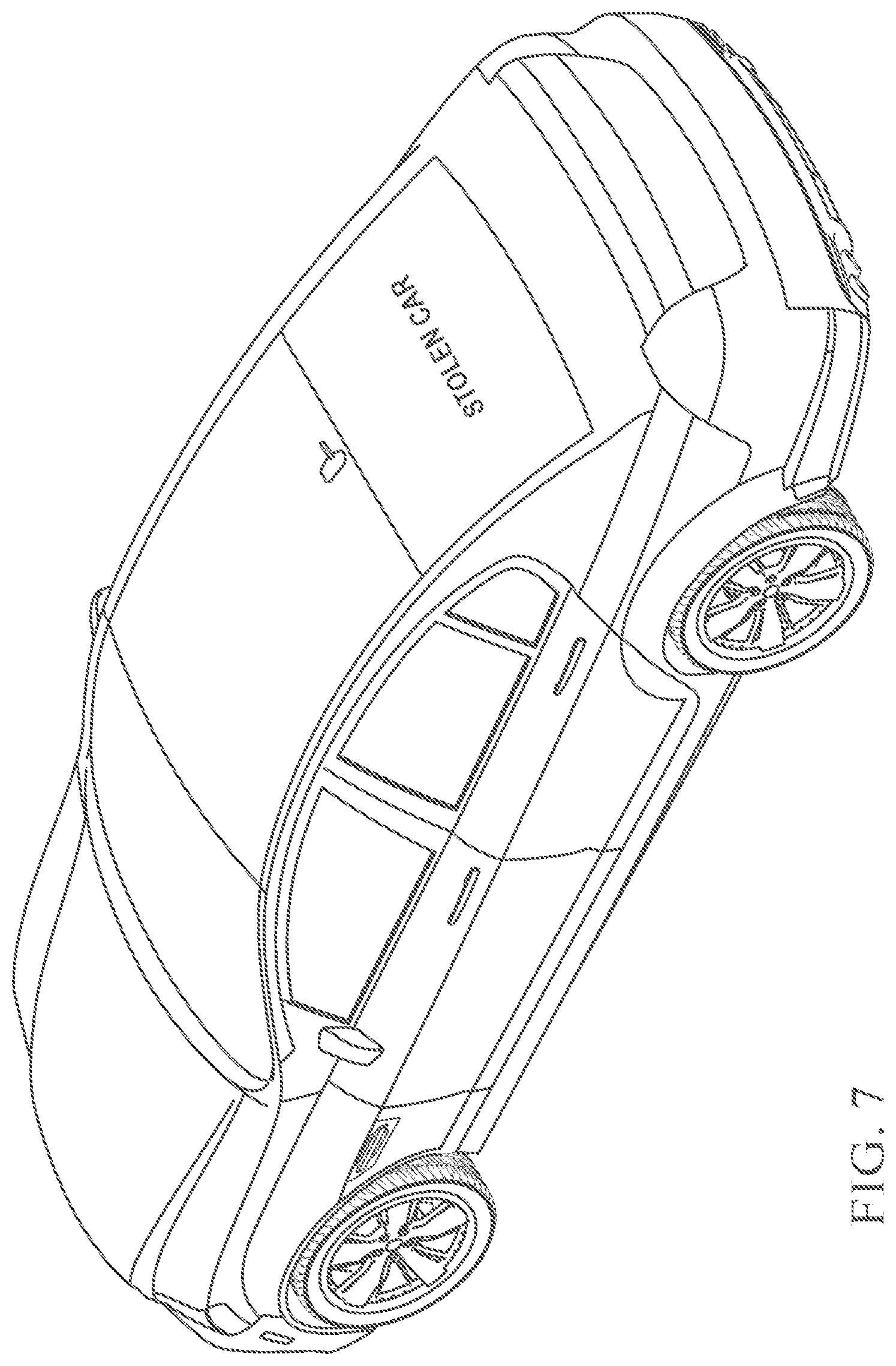 Patent US12157432 Figure 6 – Vehicle security device with primary alarm and display alarm