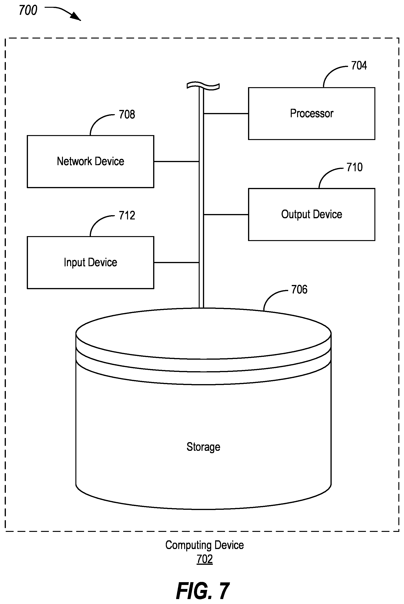 Patent US12157433 Figure 7 – Secondary authentication