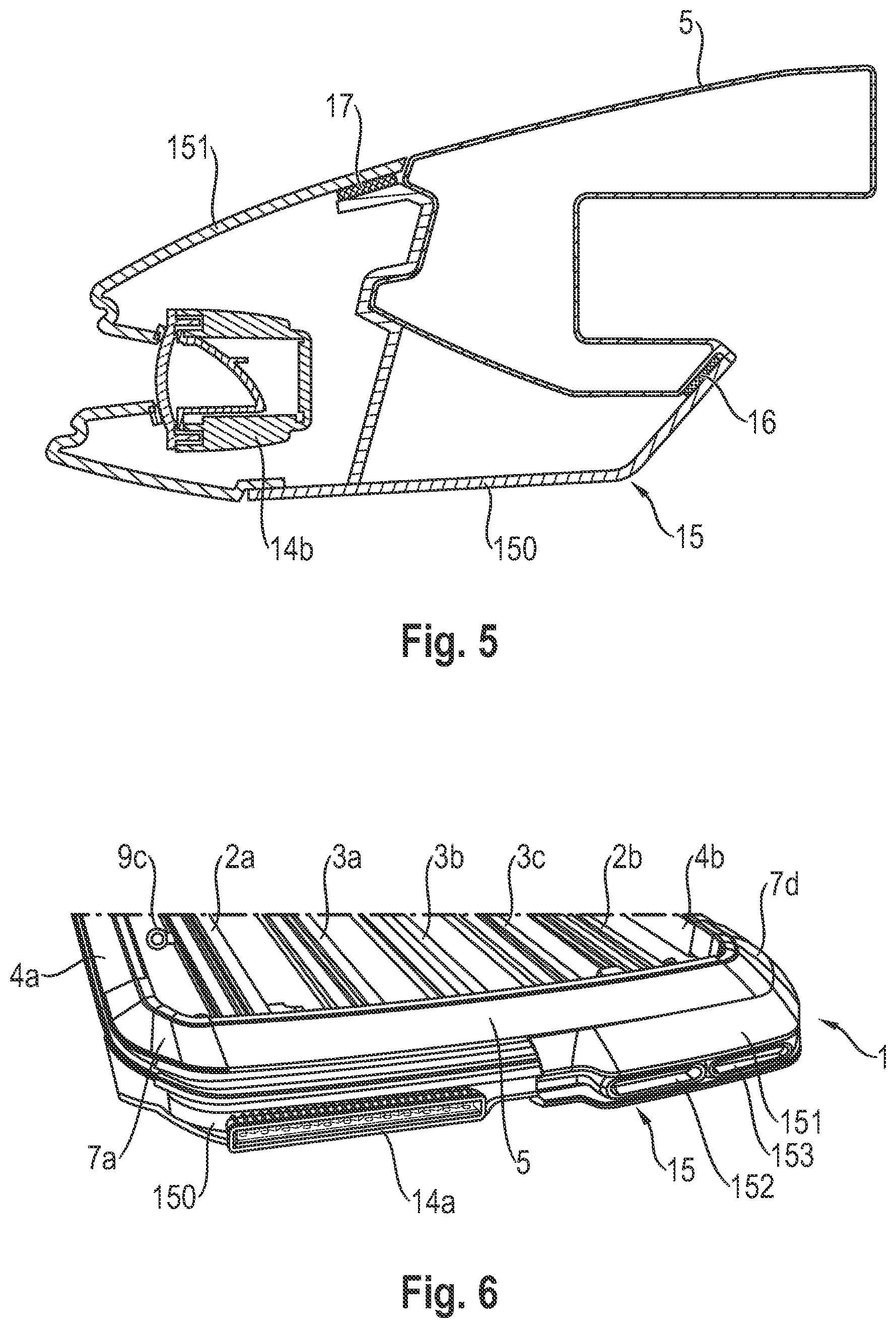Patent US12157437 Figure 4 – Roof cargo tray for a motor vehicle