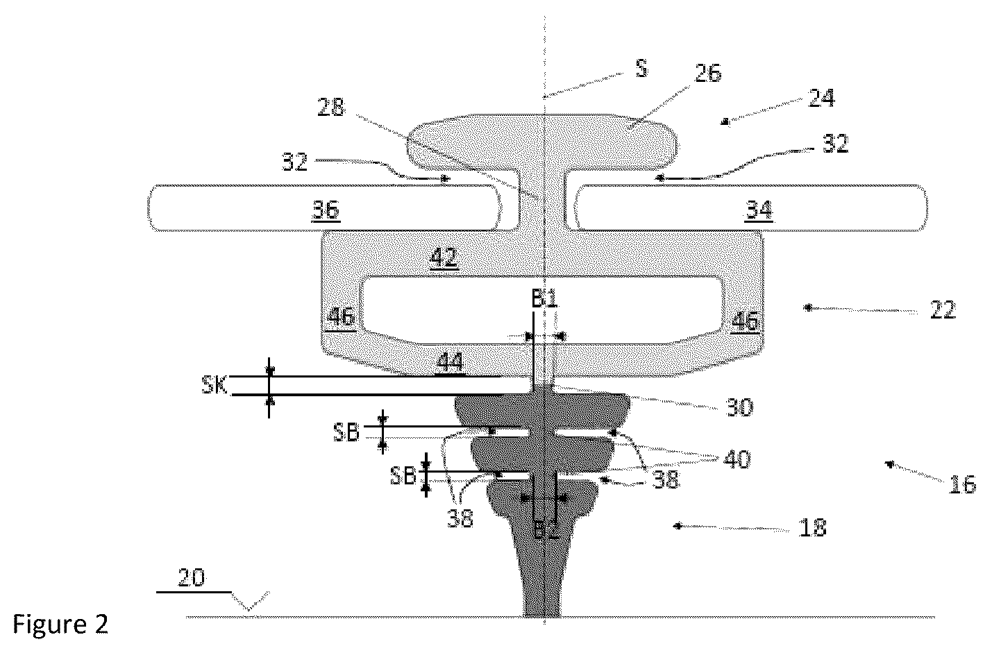 Patent US12157439 Figure 2 – Wiper blade, in particular for a motor vehicle