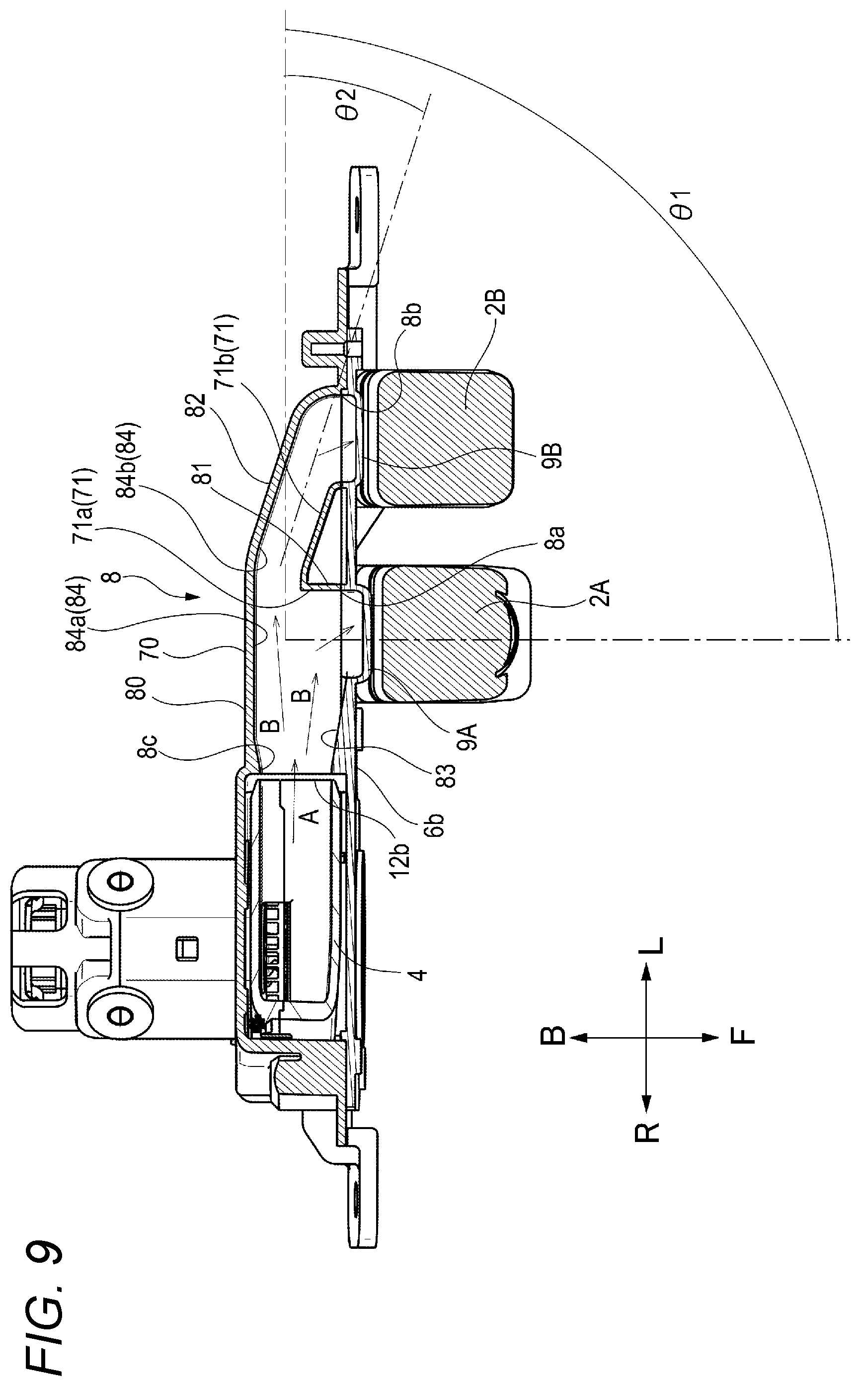 Patent US12157440 Figure 10 – Cleaner for vehicles, bracket for cleaners for vehicles, and cleaner unit for vehicles
