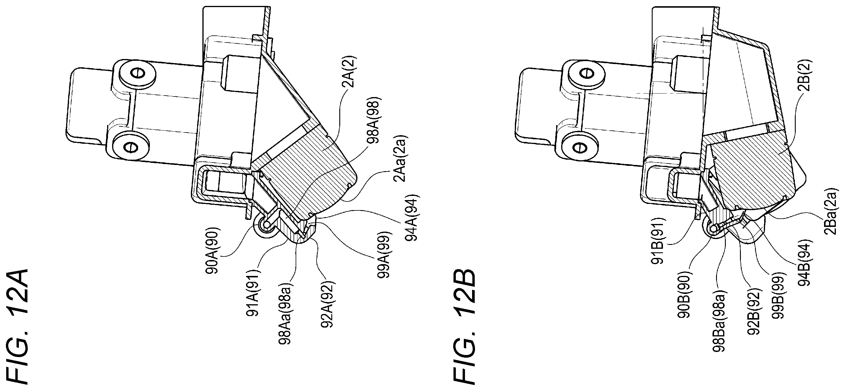 Patent US12157440 Figure 13 – Cleaner for vehicles, bracket for cleaners for vehicles, and cleaner unit for vehicles