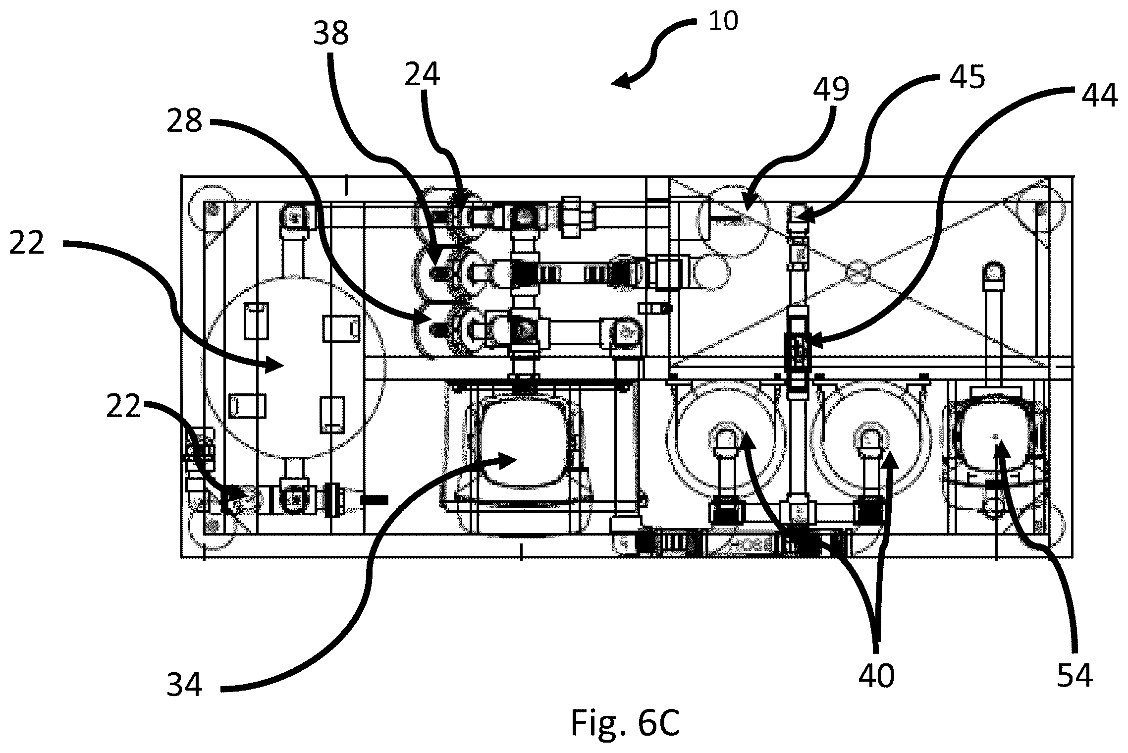 Patent US12157441 Figure 8 – Vehicle wash reverse osmosis system