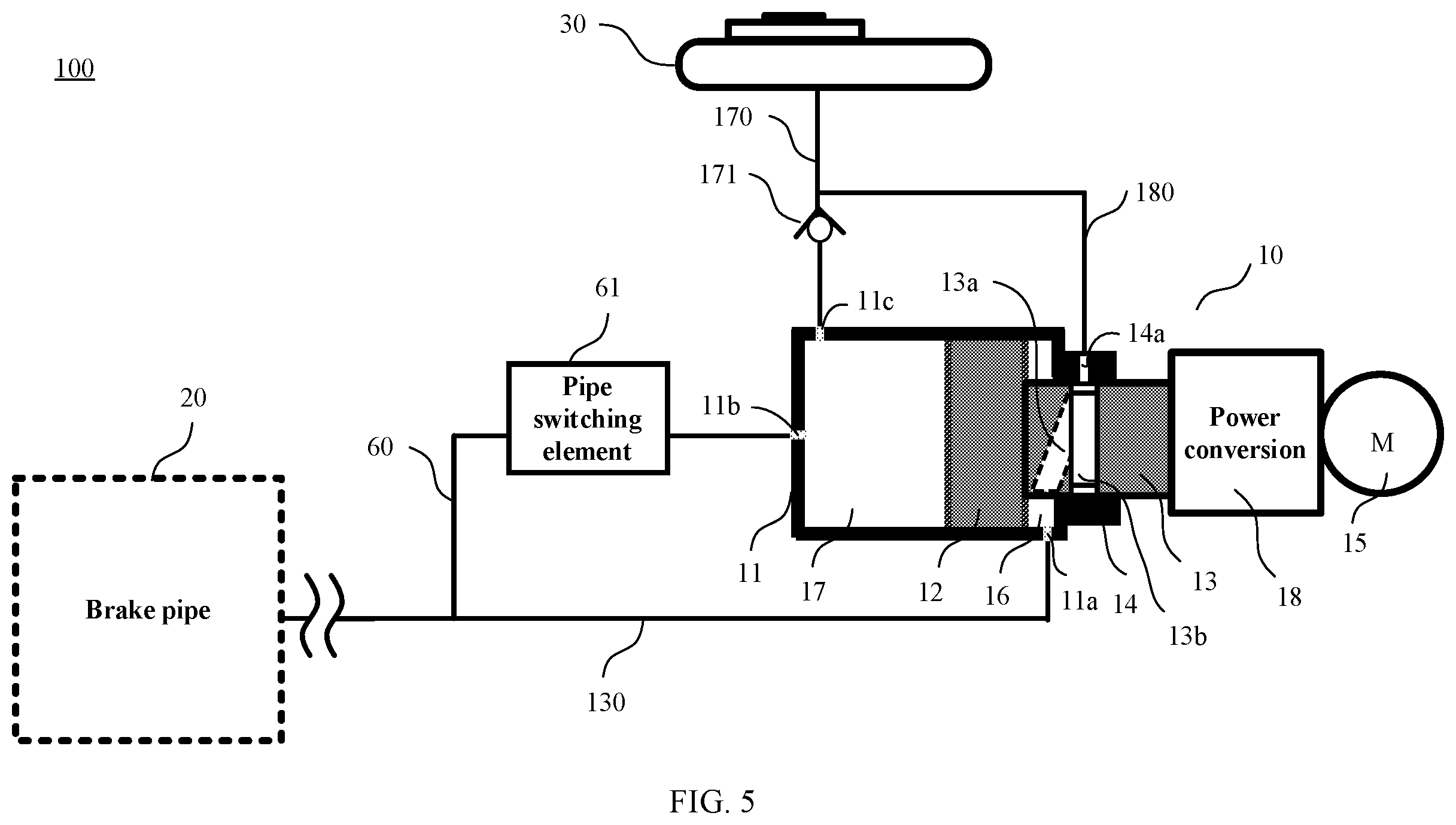 Patent US12157444 Figure 3 – Hydraulic adjustment apparatus, hydraulic adjustment system, brake system, and control method