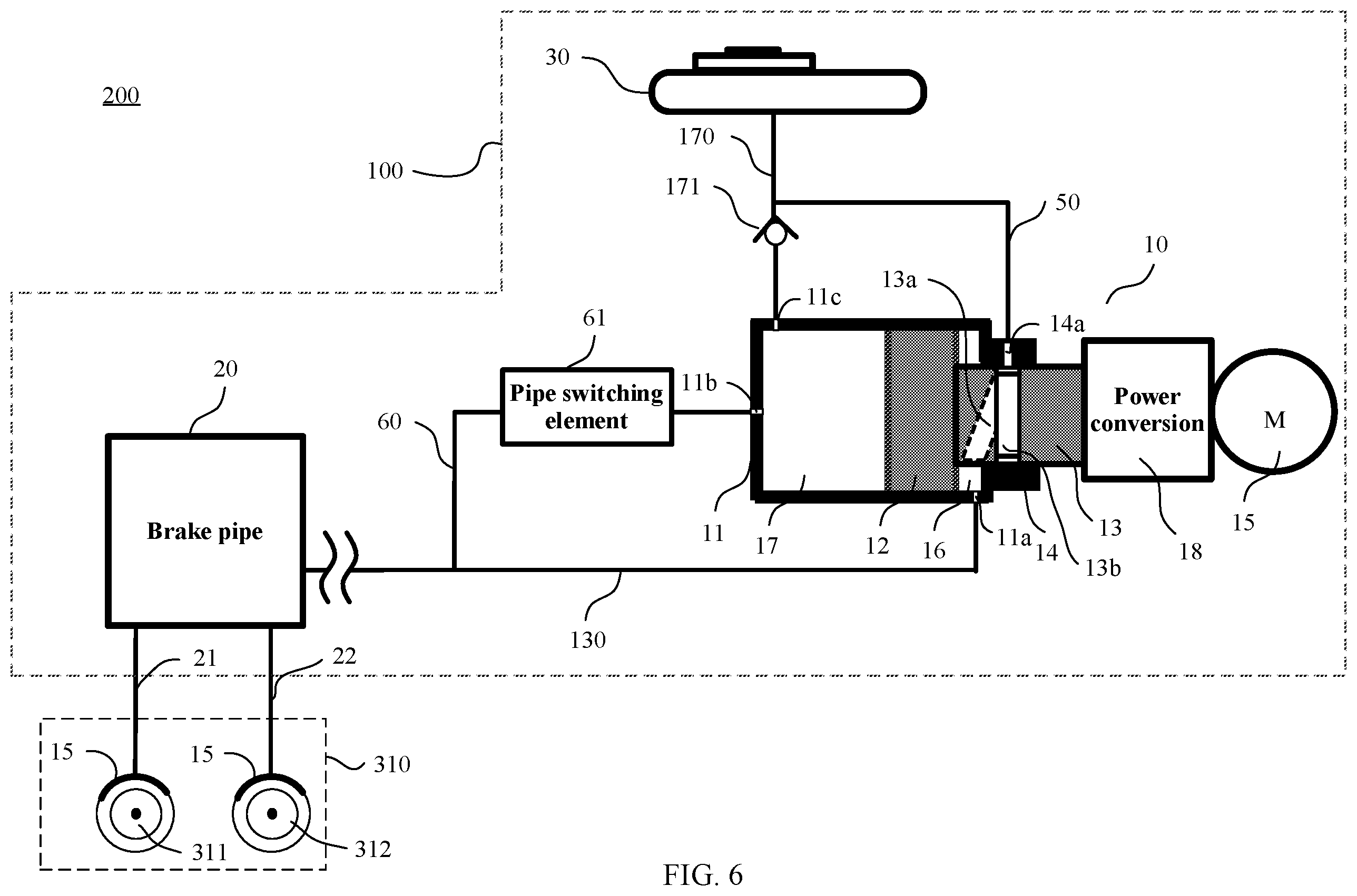 Patent US12157444 Figure 4 – Hydraulic adjustment apparatus, hydraulic adjustment system, brake system, and control method