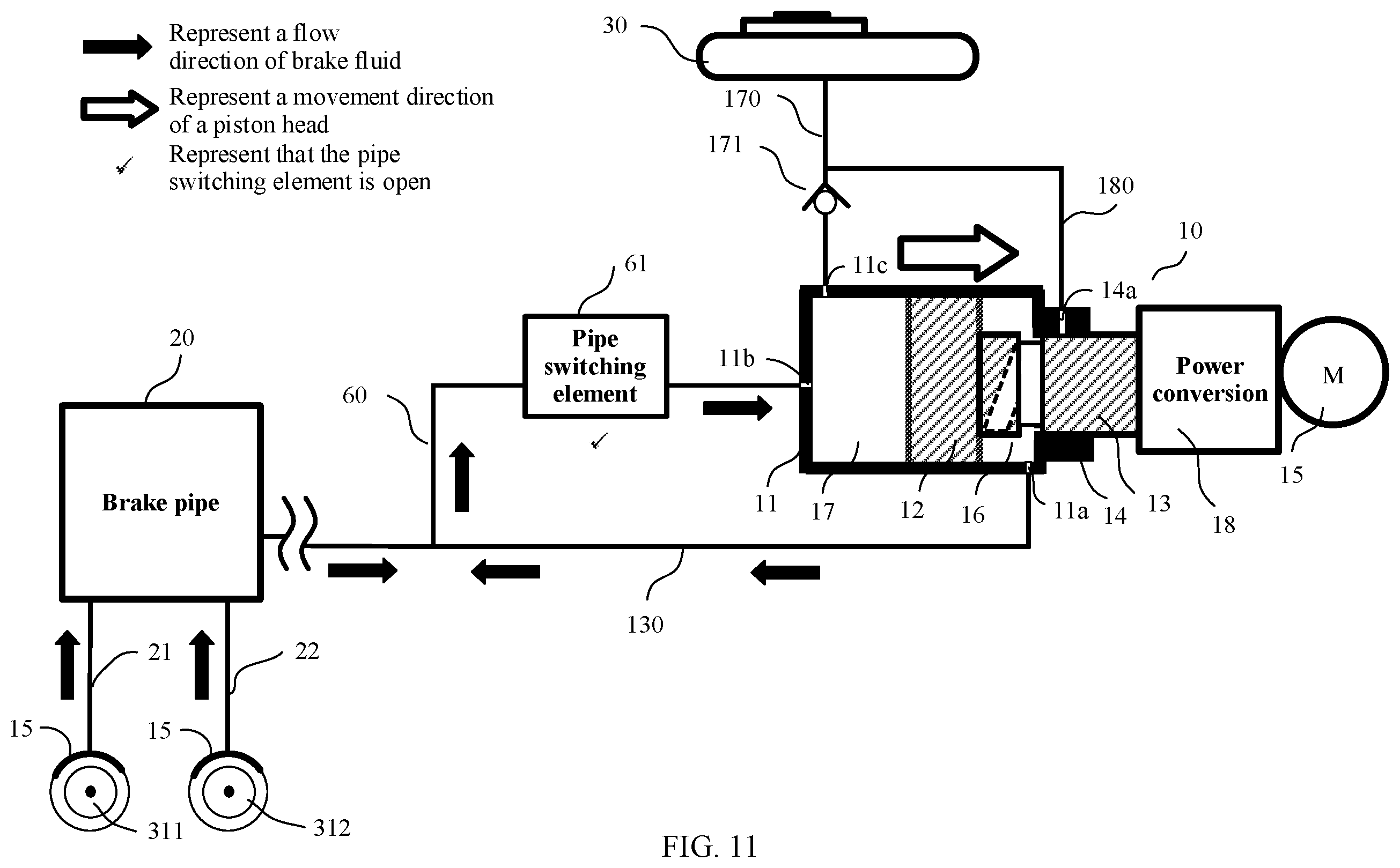 Patent US12157444 Figure 9 – Hydraulic adjustment apparatus, hydraulic adjustment system, brake system, and control method