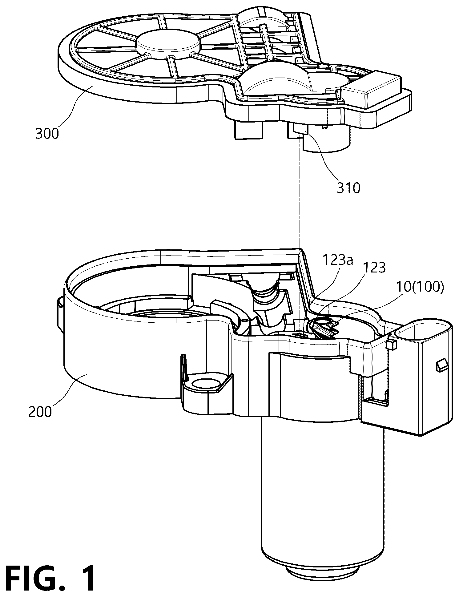 Patent US12157445 — Actuator for electronic parking brake — Figure 1