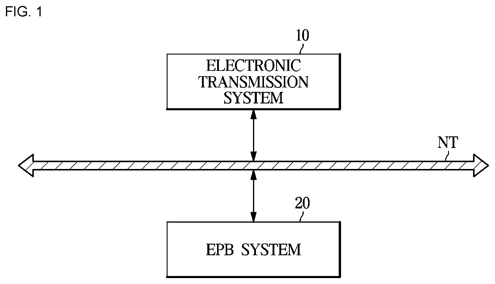 Patent US12157446 Figure 1 – Electronic parking brake system and method of controlling the same